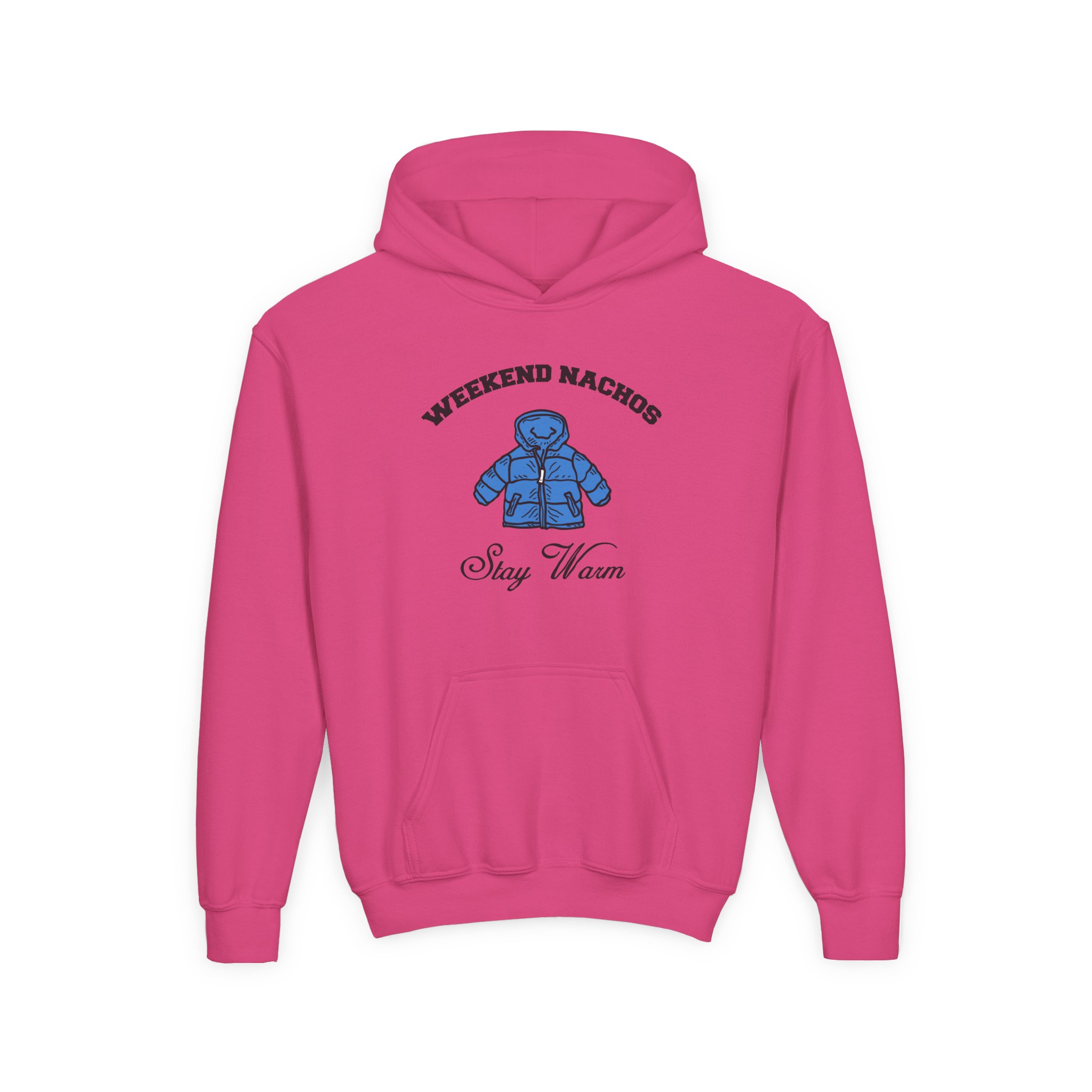 Youth Weekend Nachos Heavy Blend Hooded Sweatshirt - Image 13