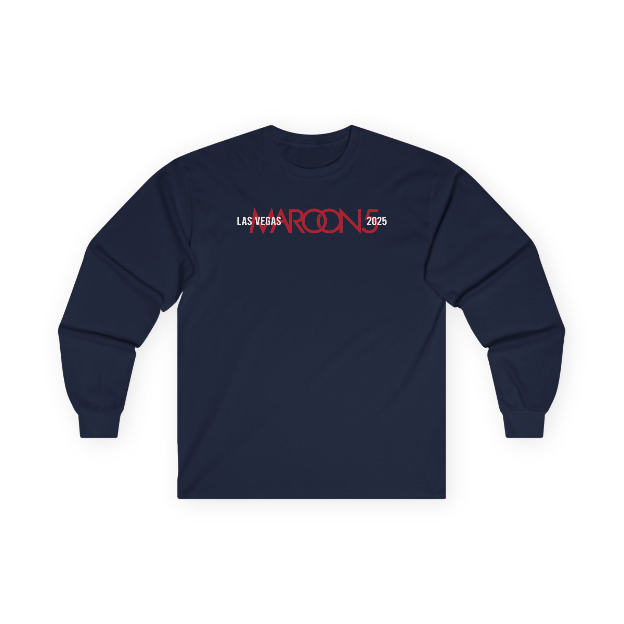 Adam Levine M5LV Distressed Unisex Ultra Cotton Long Sleeve Tee - Image 9
