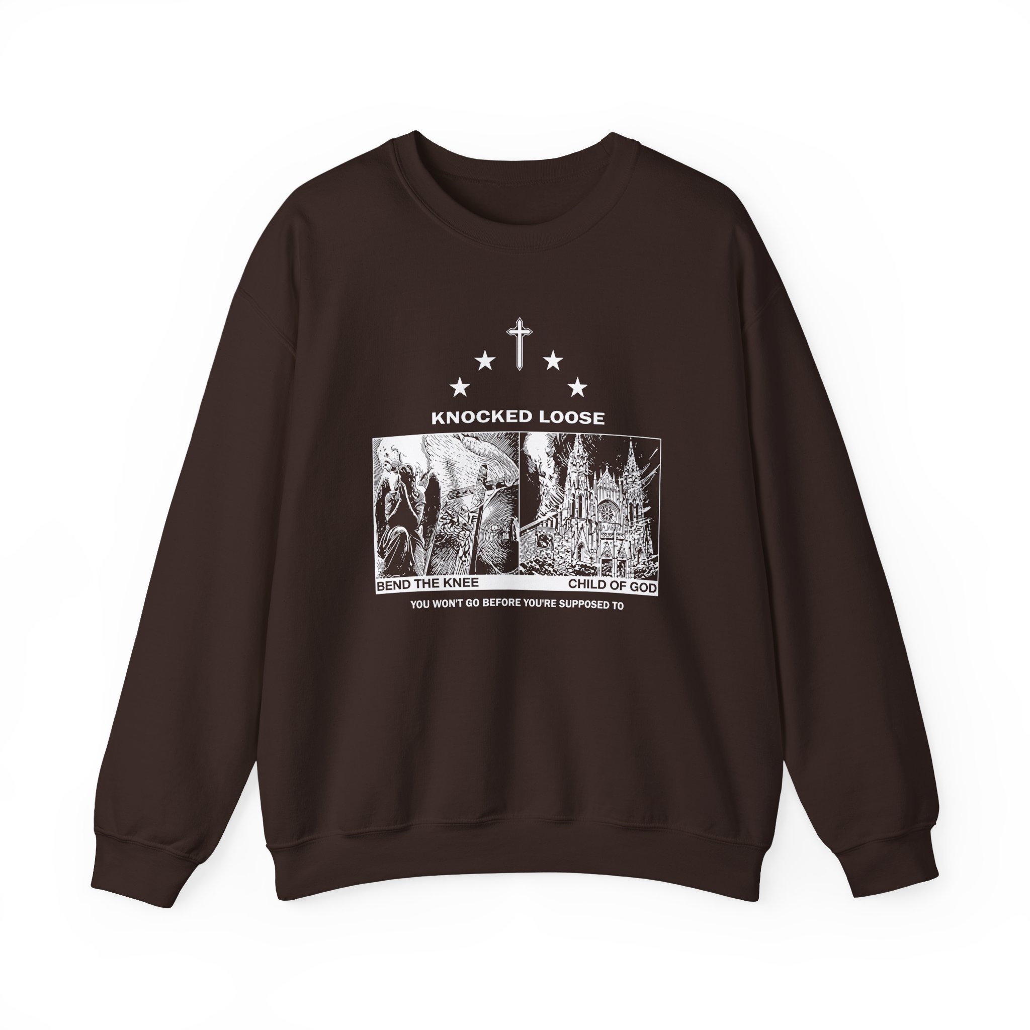 Knocked Loose Blinding Faith Royal Unisex Heavy Blend™ Crewneck Sweatshirt - Image 7