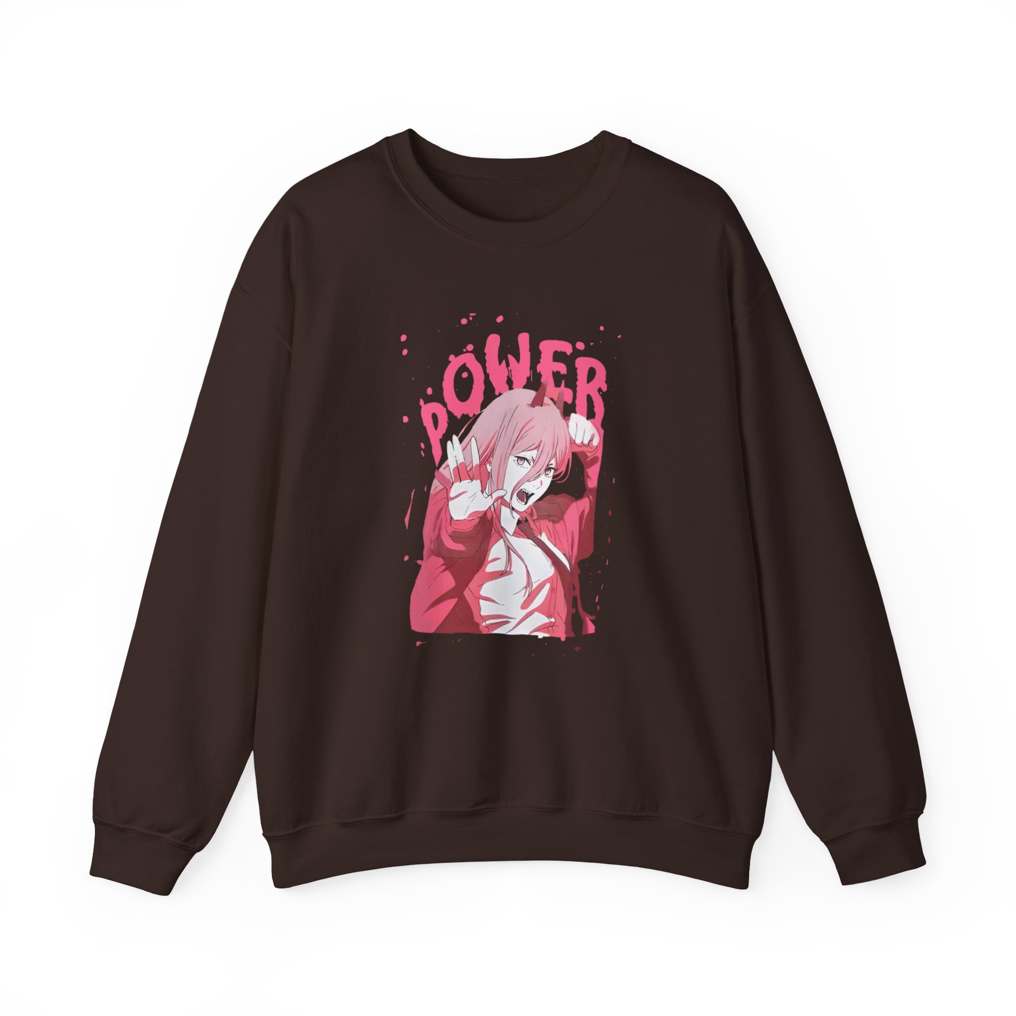 Chainsaw Man Power Splatter Unisex Heavy Blend™ Crewneck Sweatshirt - Image 3