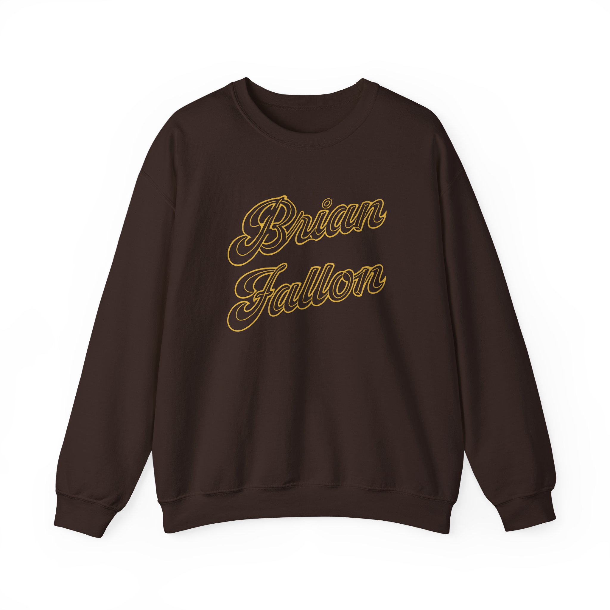 Brian Fallon Gold Text Unisex Heavy Blend™ Crewneck Sweatshirt - Image 5