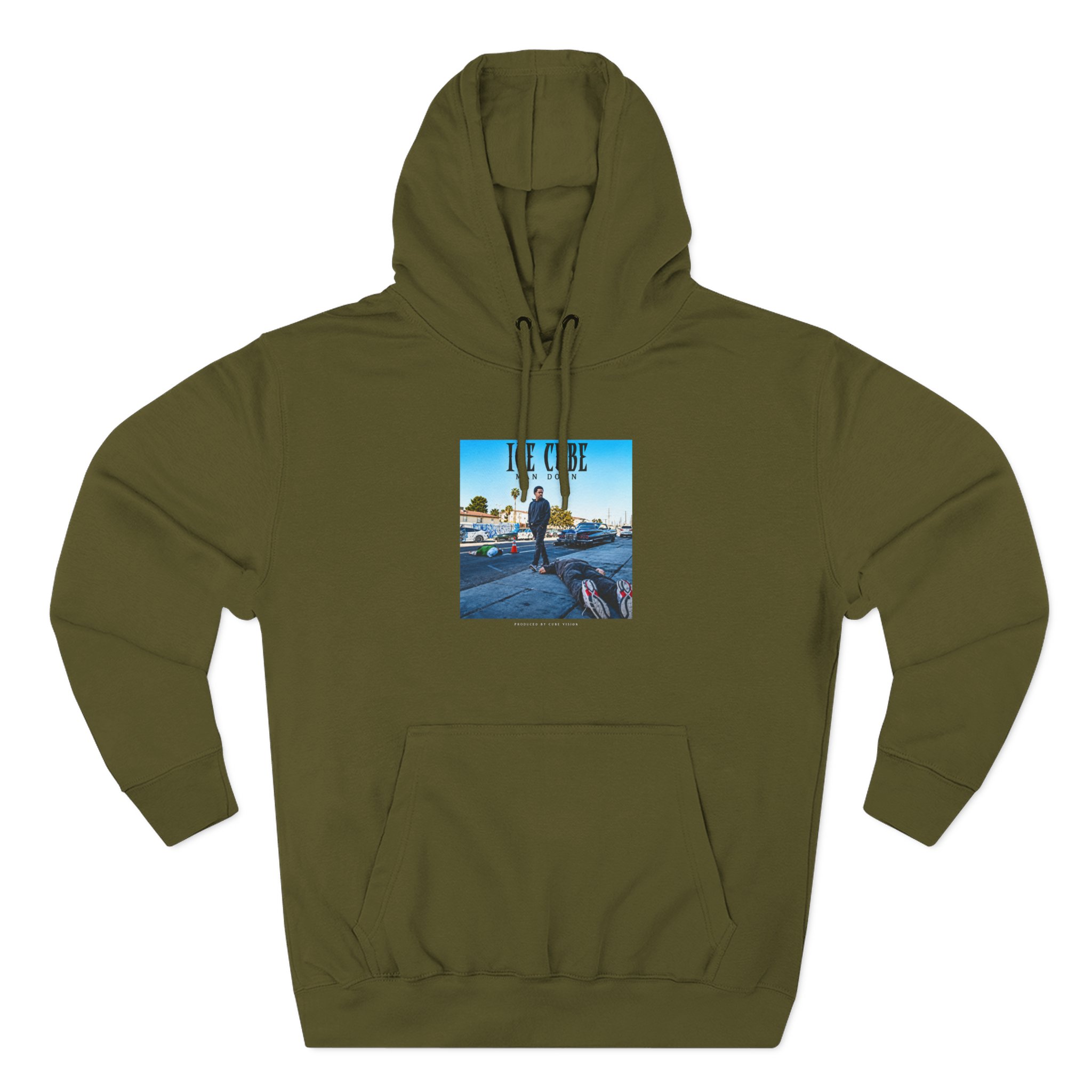 Ice Cube Man Down Street Three-Panel Fleece Hoodie - Image 5