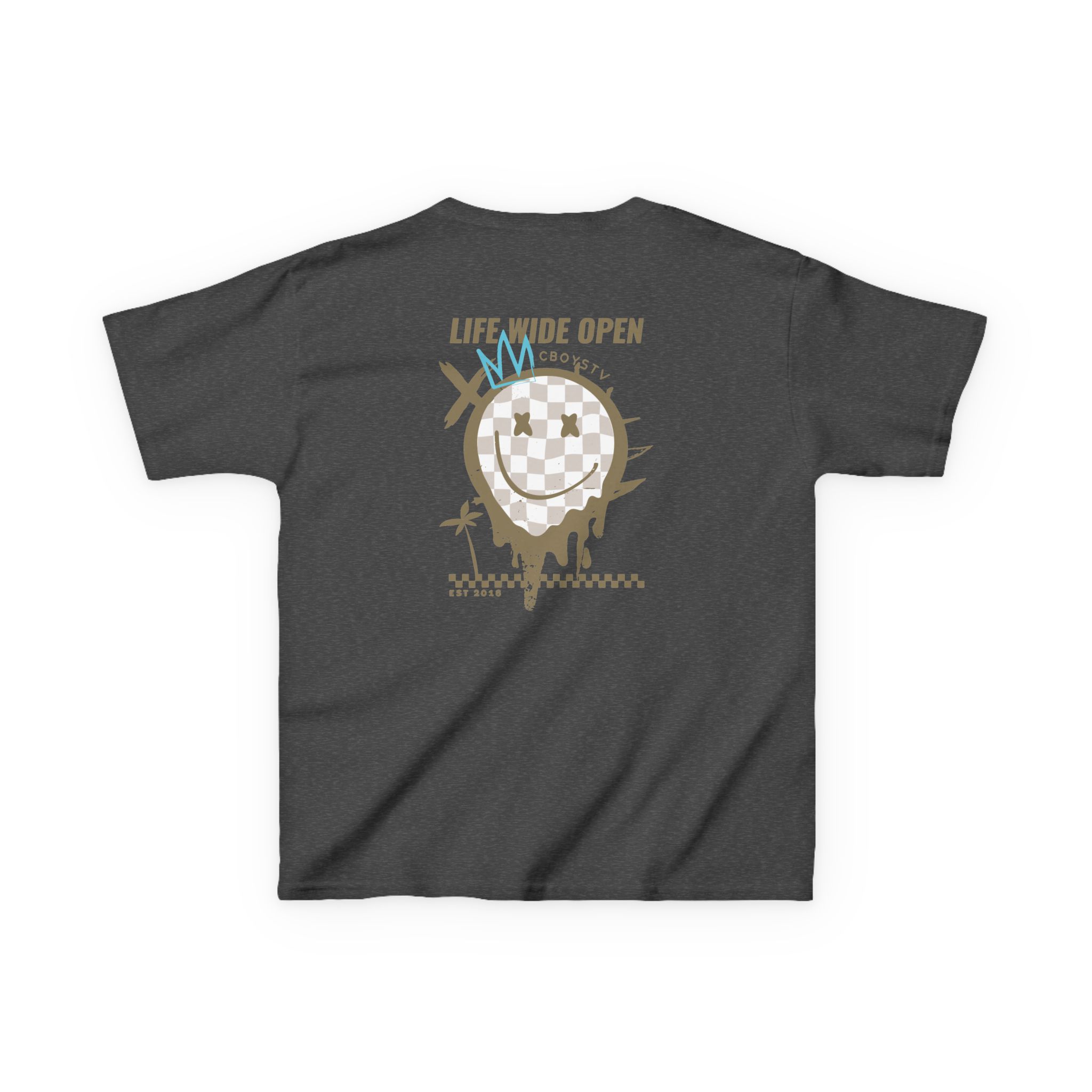 Kids Cboystv Tan Rockstar Heavy Cotton™ Tee - Image 8