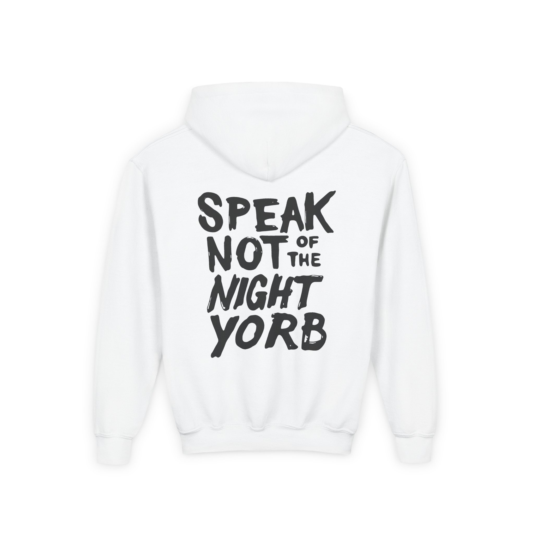 Dropout Night Yorb Anagram Youth Heavy Blend Hooded Sweatshirt - Image 2