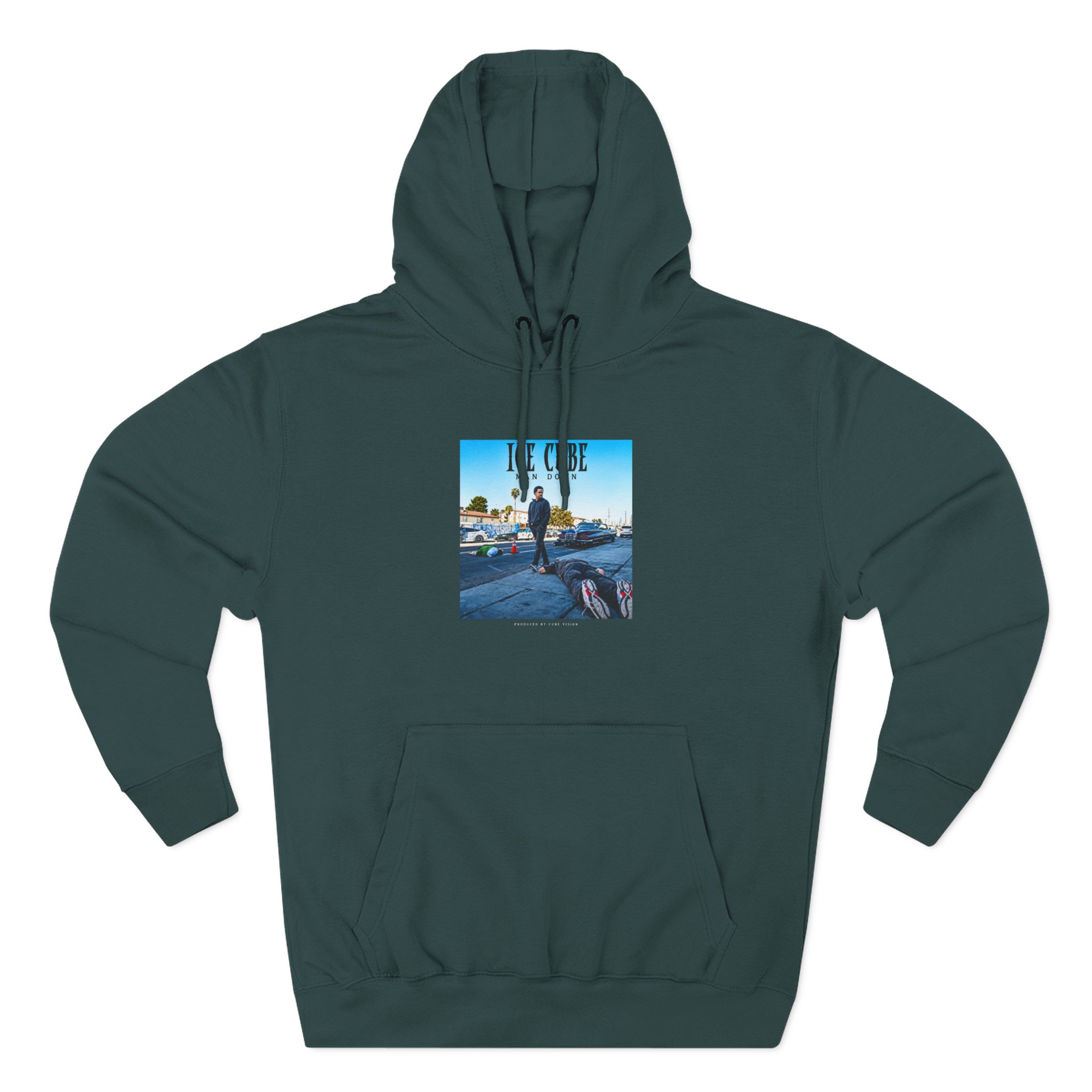 Ice Cube Man Down Street Three-Panel Fleece Hoodie - Image 7