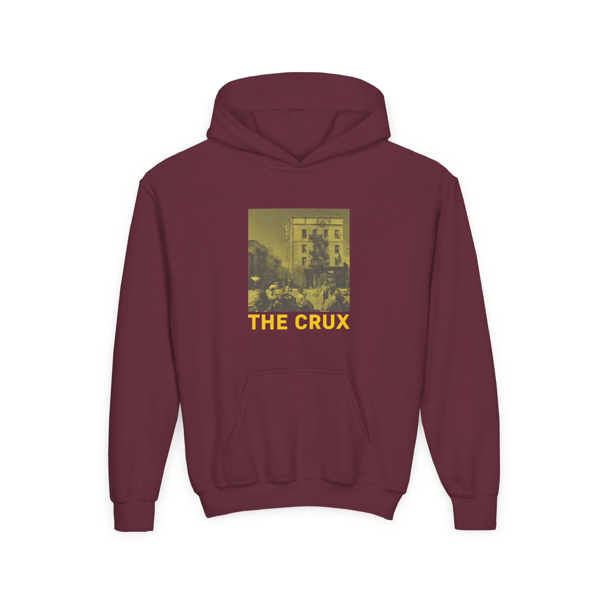 Djo The Crux Youth Heavy Blend Hooded Sweatshirt - Image 3