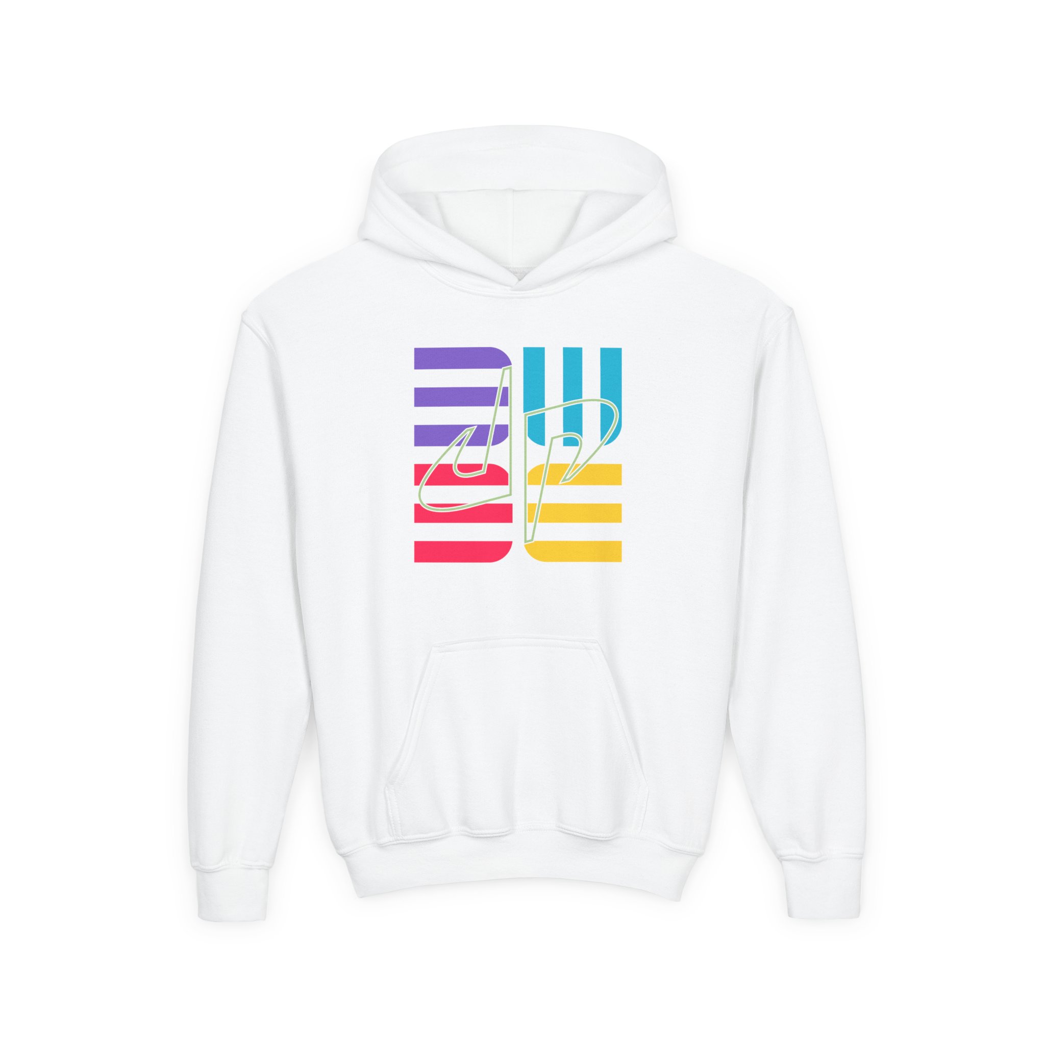 Dude Perfect Neon Champ Youth Heavy Blend Hooded Sweatshirt