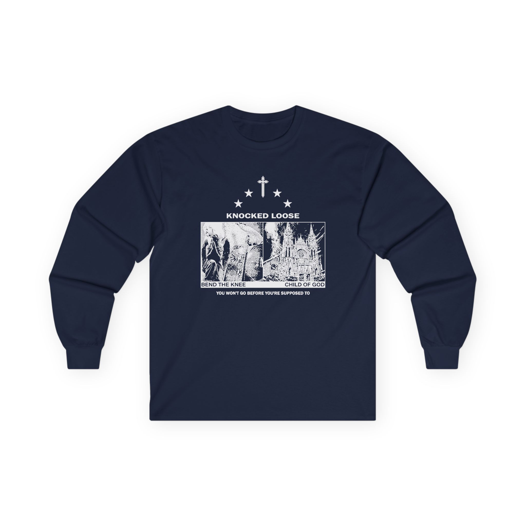Knocked Loose Blinding Faith Royal Unisex Ultra Cotton Long Sleeve Tee - Image 13