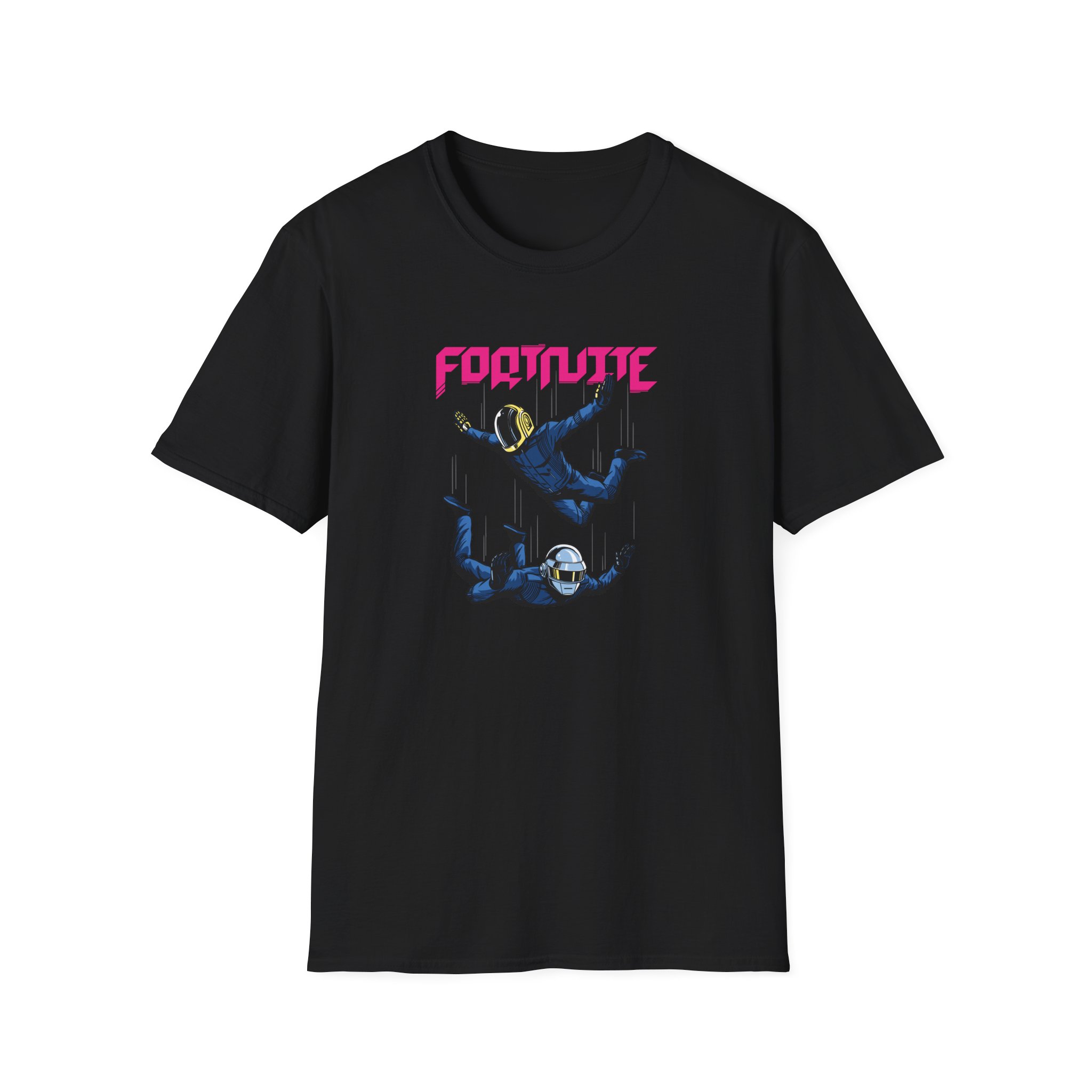 Daft Punk Fortnite X Daft Punk Unisex Softstyle T-Shirt