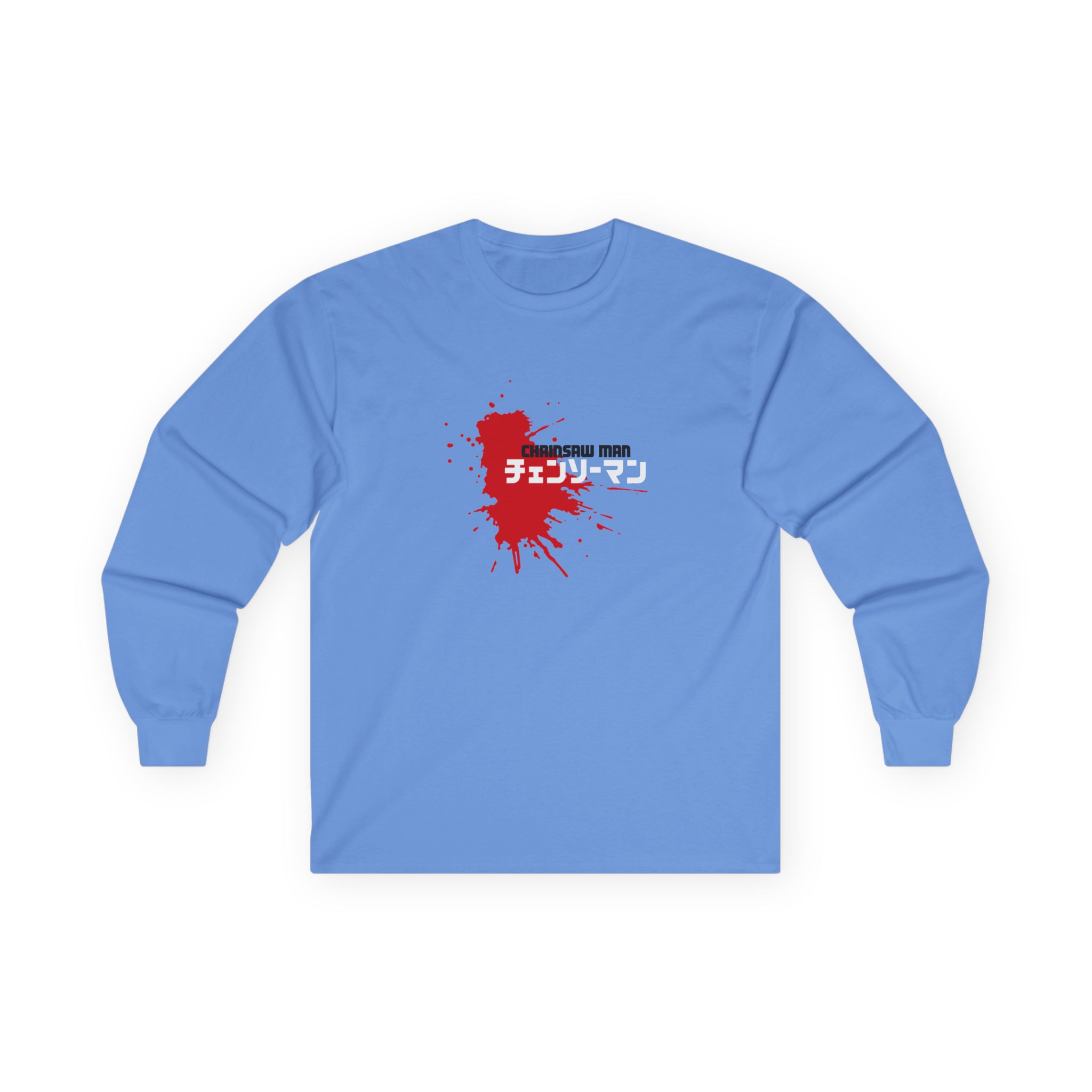 Chainsaw Man Power Grey Melange Unisex Ultra Cotton Long Sleeve Tee - Image 5