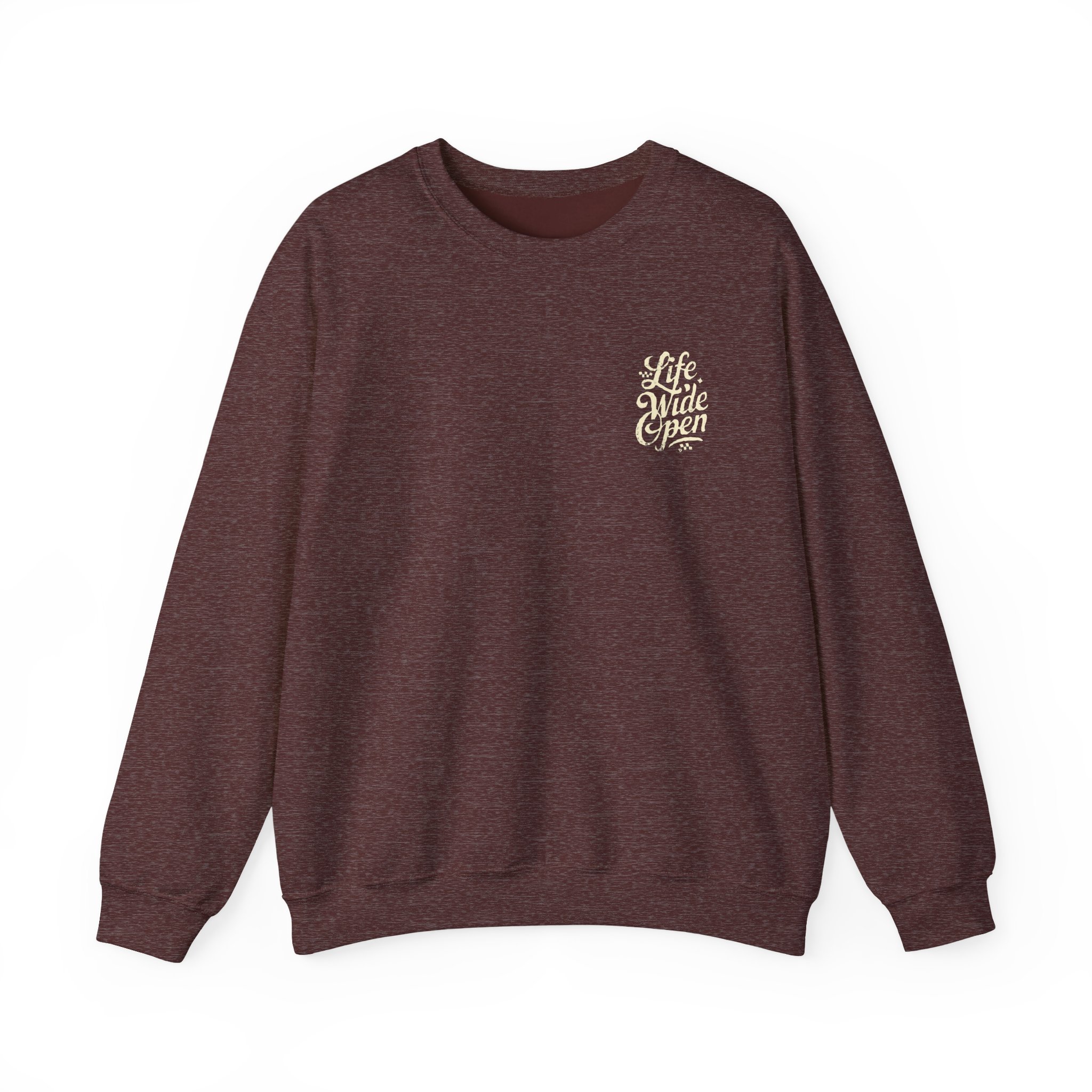 Cboystv Tan Script Unisex Heavy Blend™ Crewneck Sweatshirt - Image 3