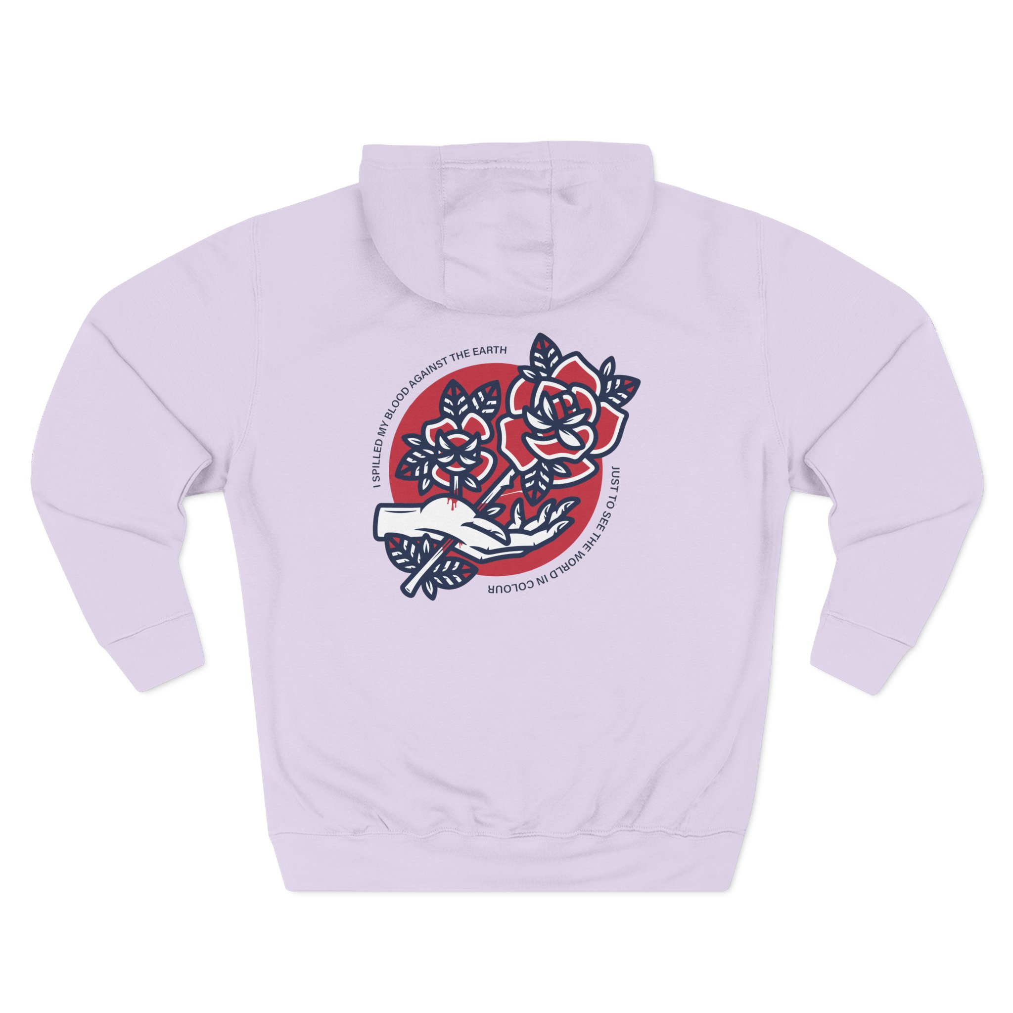 Polaris Rose Three-Panel Fleece Hoodie - Image 14