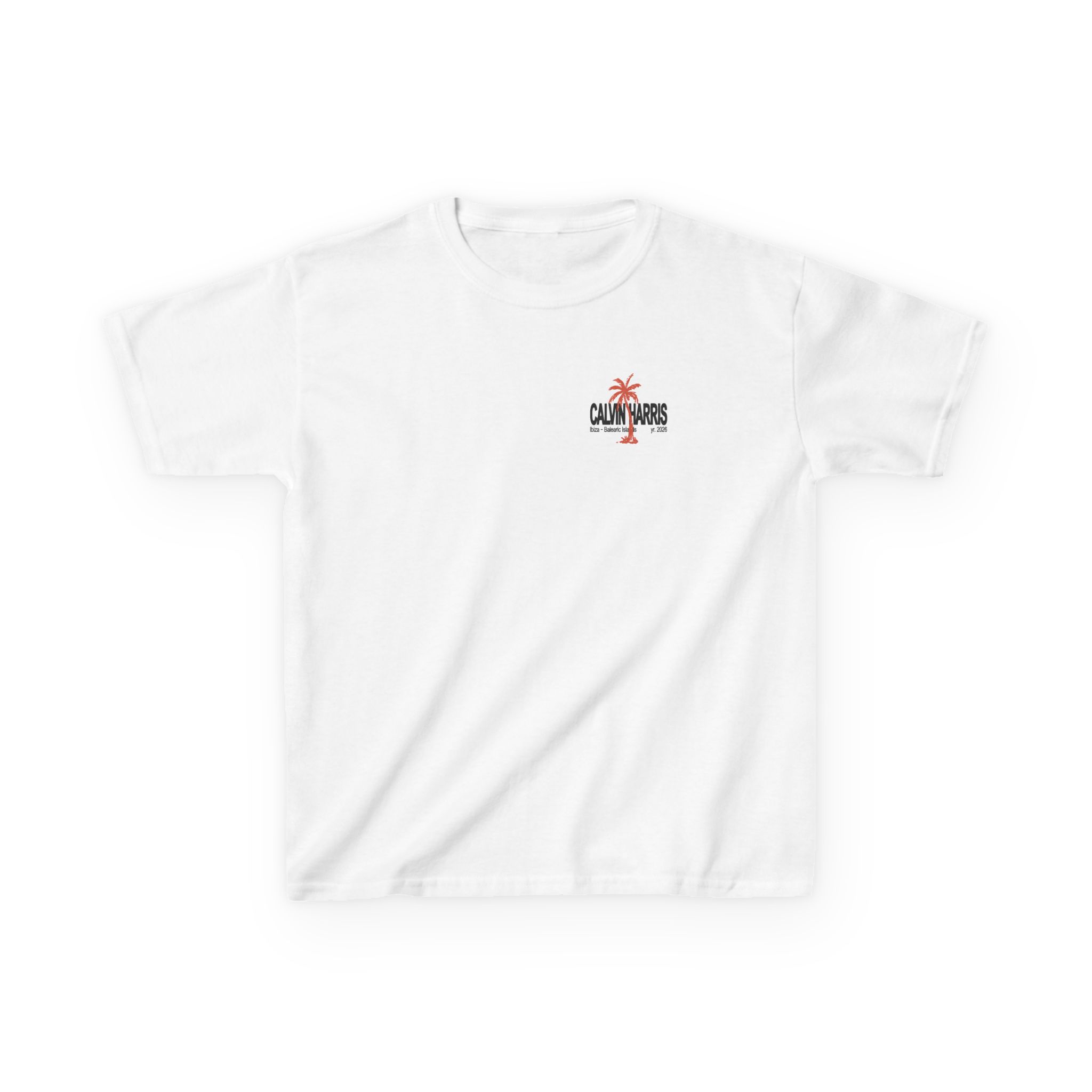 Kids Calvin Harris Ecru Palm Heavy Cotton™ Tee