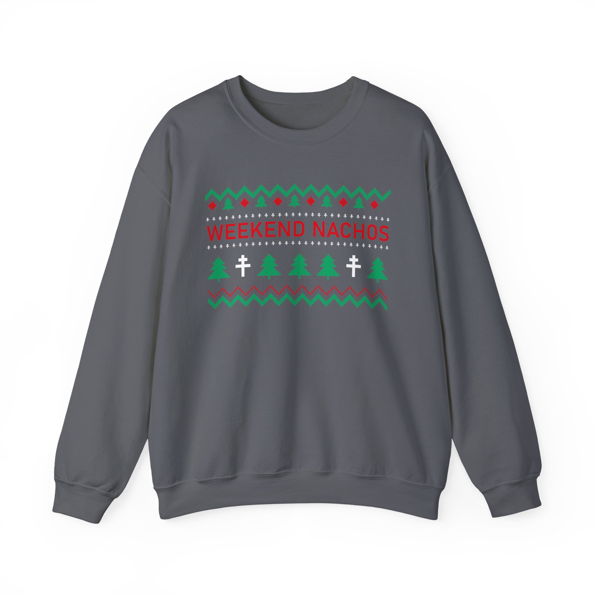 Weekend Nachos Unisex Heavy Blend™ Crewneck Sweatshirt - Image 11