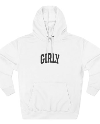The Toast Girly Baby Three-Panel Fleece Hoodie