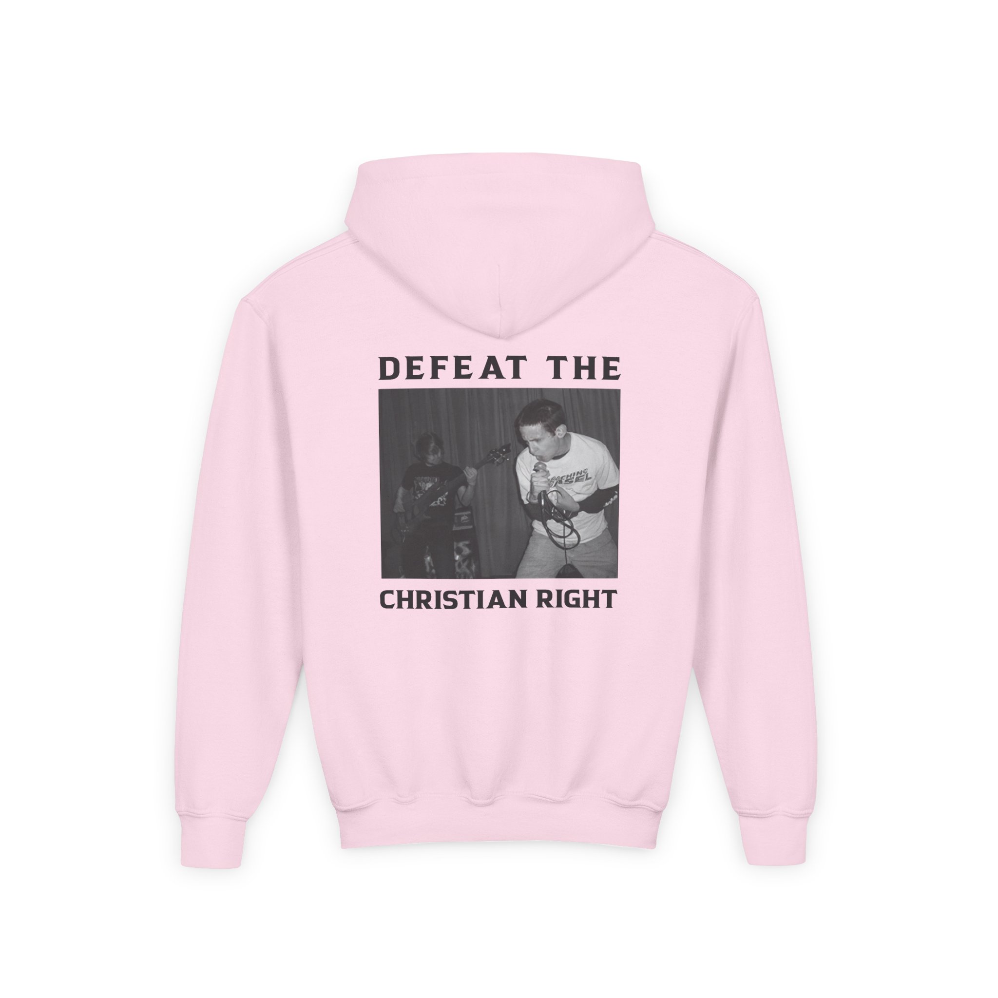 Youth Weekend Nachos Christian Heavy Blend Hooded Sweatshirt - Image 10