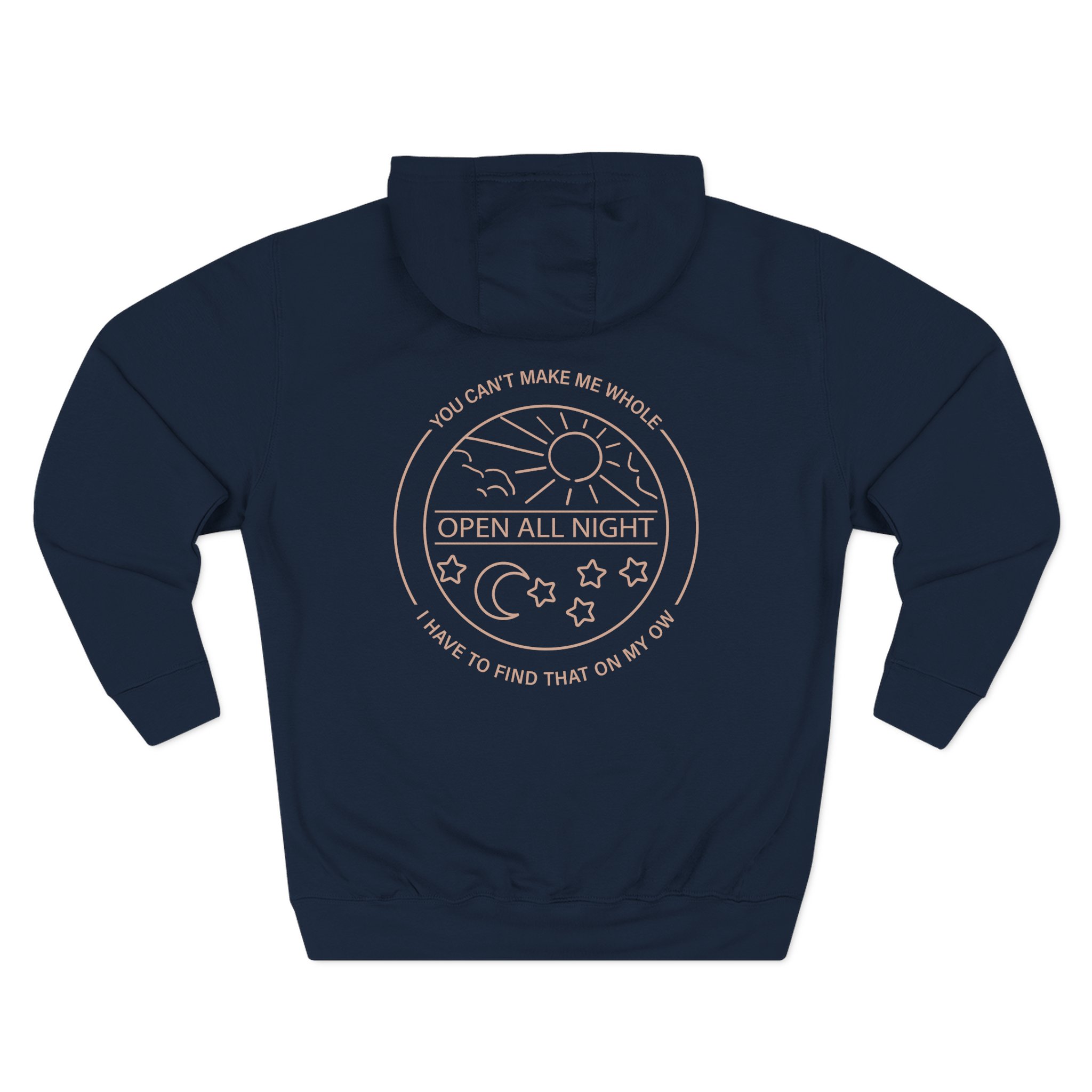 Brian Fallon Open All Night Three-Panel Fleece Hoodie - Image 2