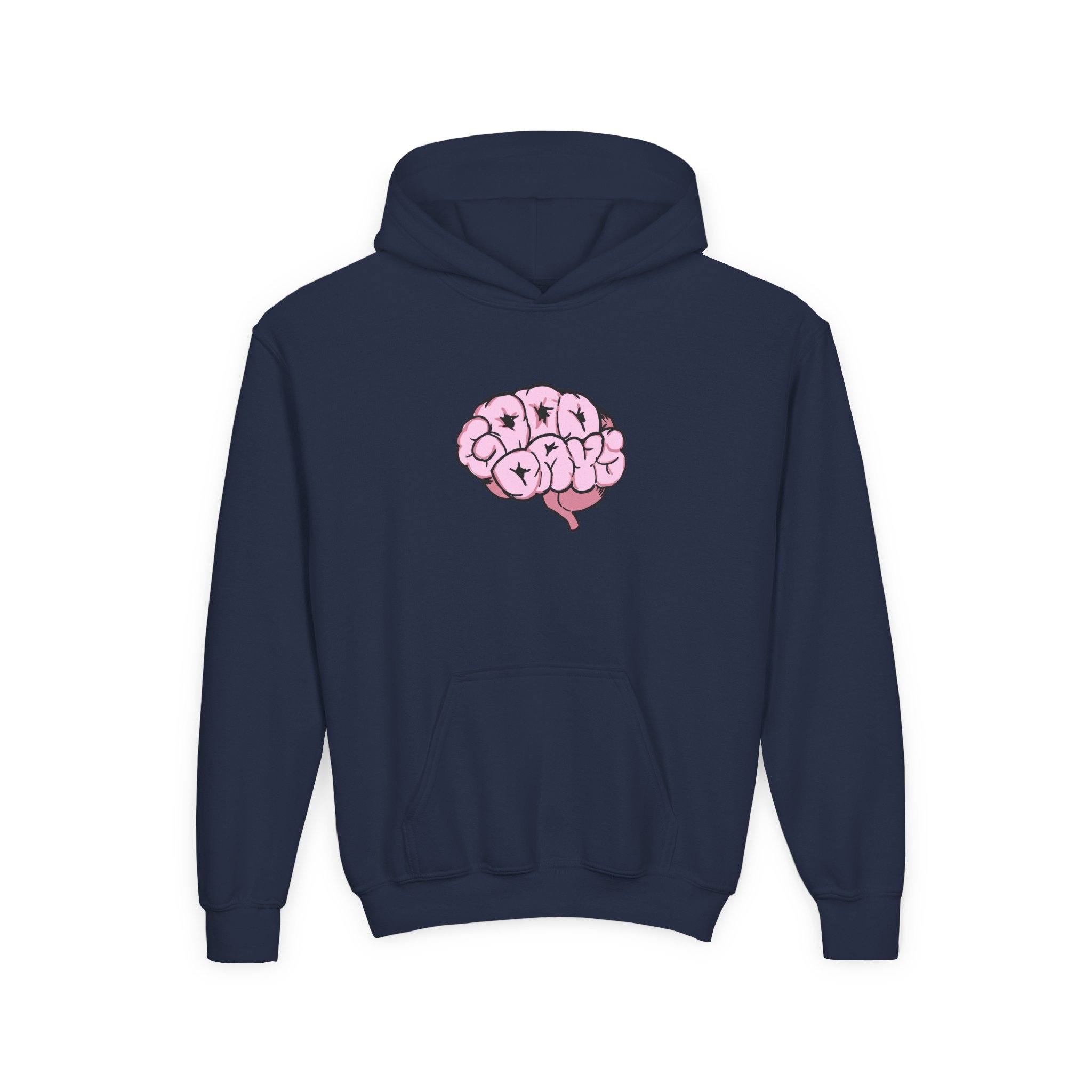 Sza Sostde 2020 Good Days Brain Youth Heavy Blend Hooded Sweatshirt - Image 15