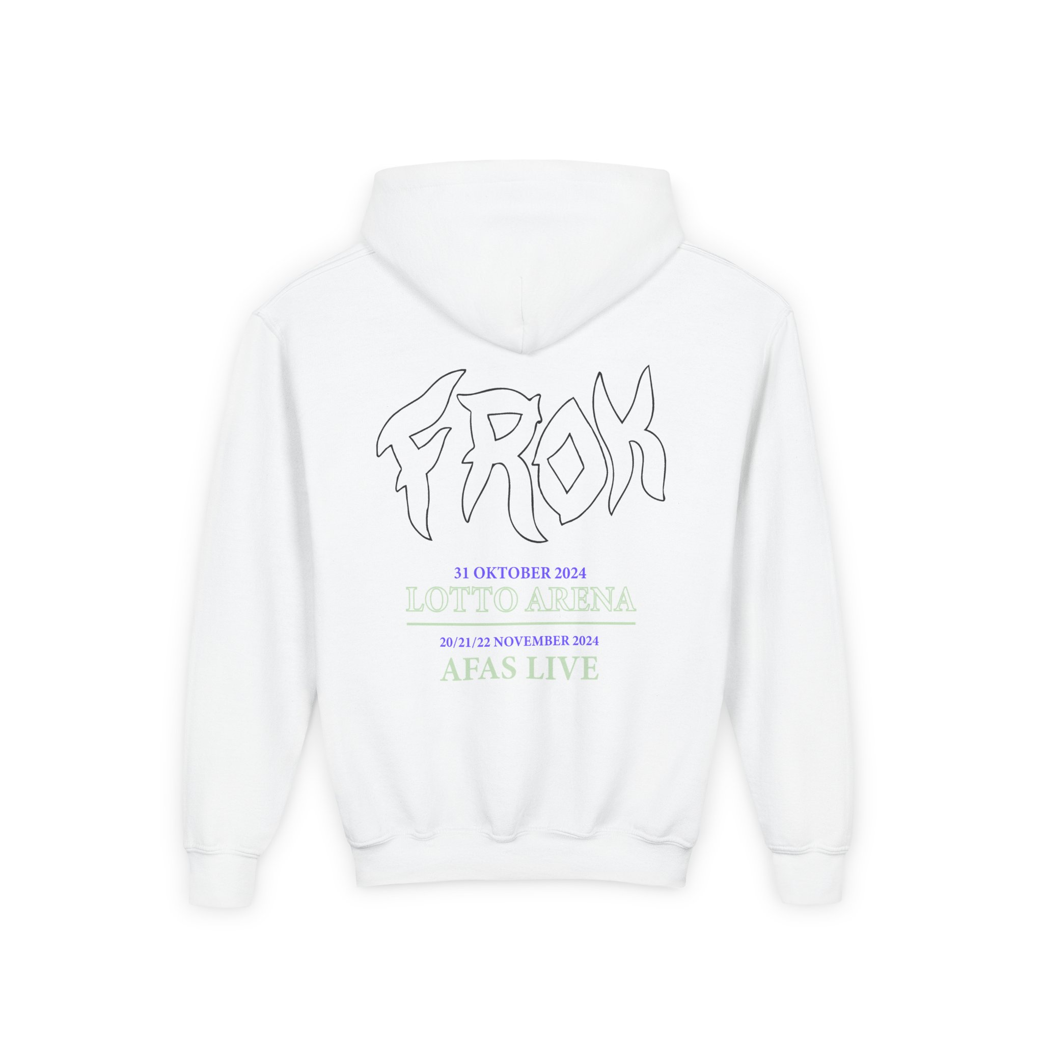 Froukje Youth Heavy Blend Hooded Sweatshirt - Image 2