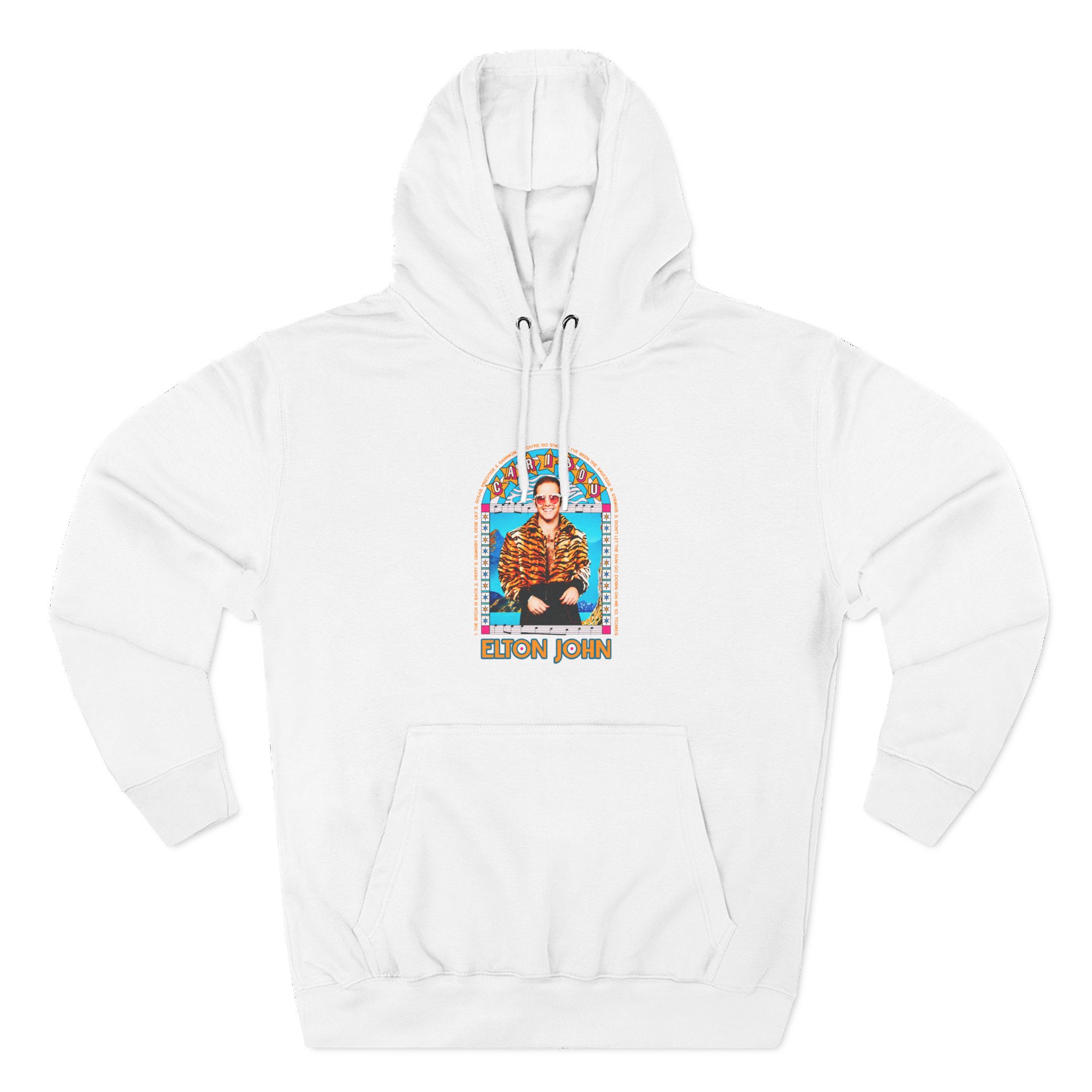 Ej Farewell Caribou Three-Panel Fleece Hoodie