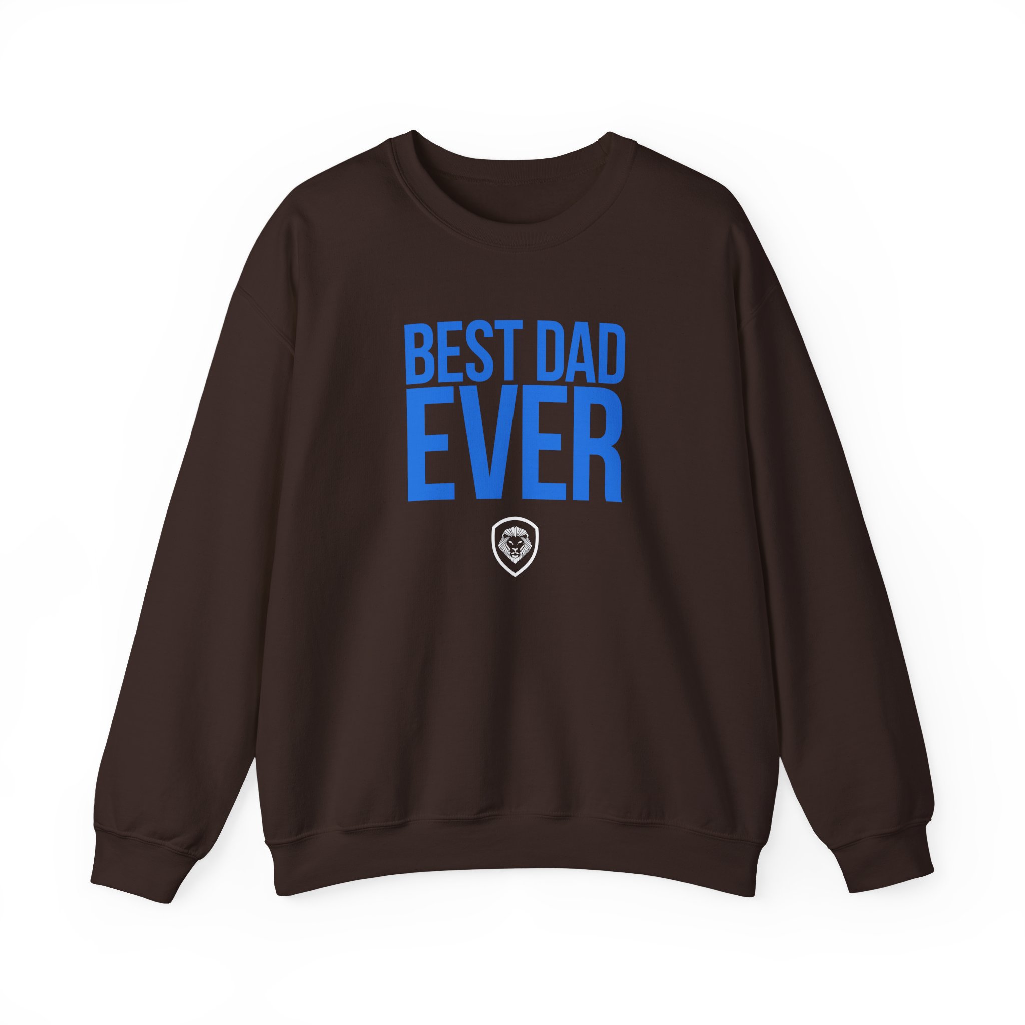 Valuetainment Best Dad Ever Unisex Heavy Blend™ Crewneck Sweatshirt - Image 3
