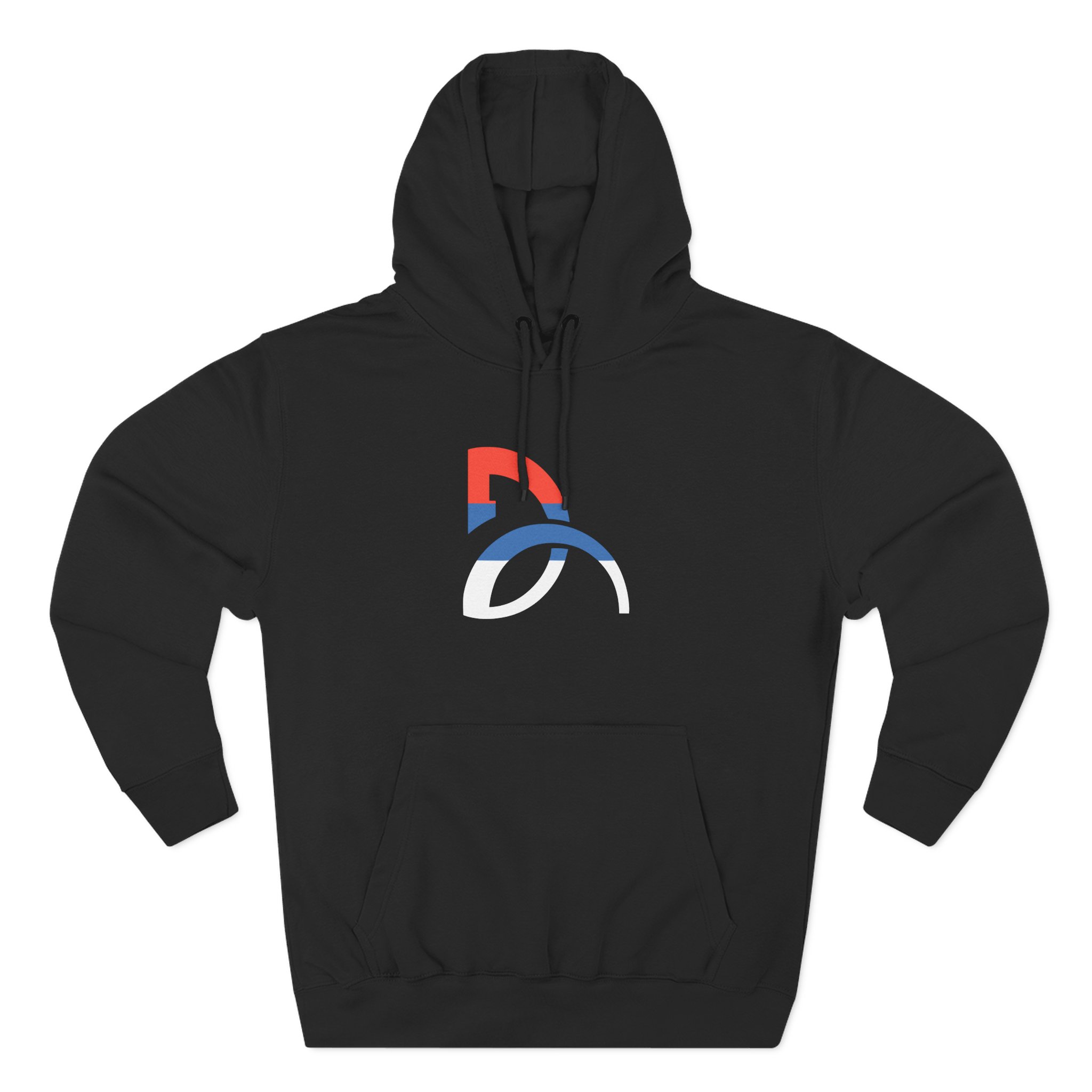Djo Three-Panel Fleece Hoodie