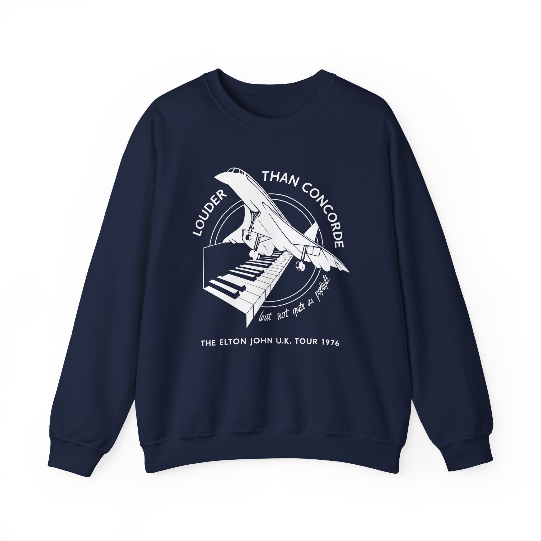 Ej Farewell Vintage Louder Than Concorde Unisex Heavy Blend™ Crewneck Sweatshirt - Image 21