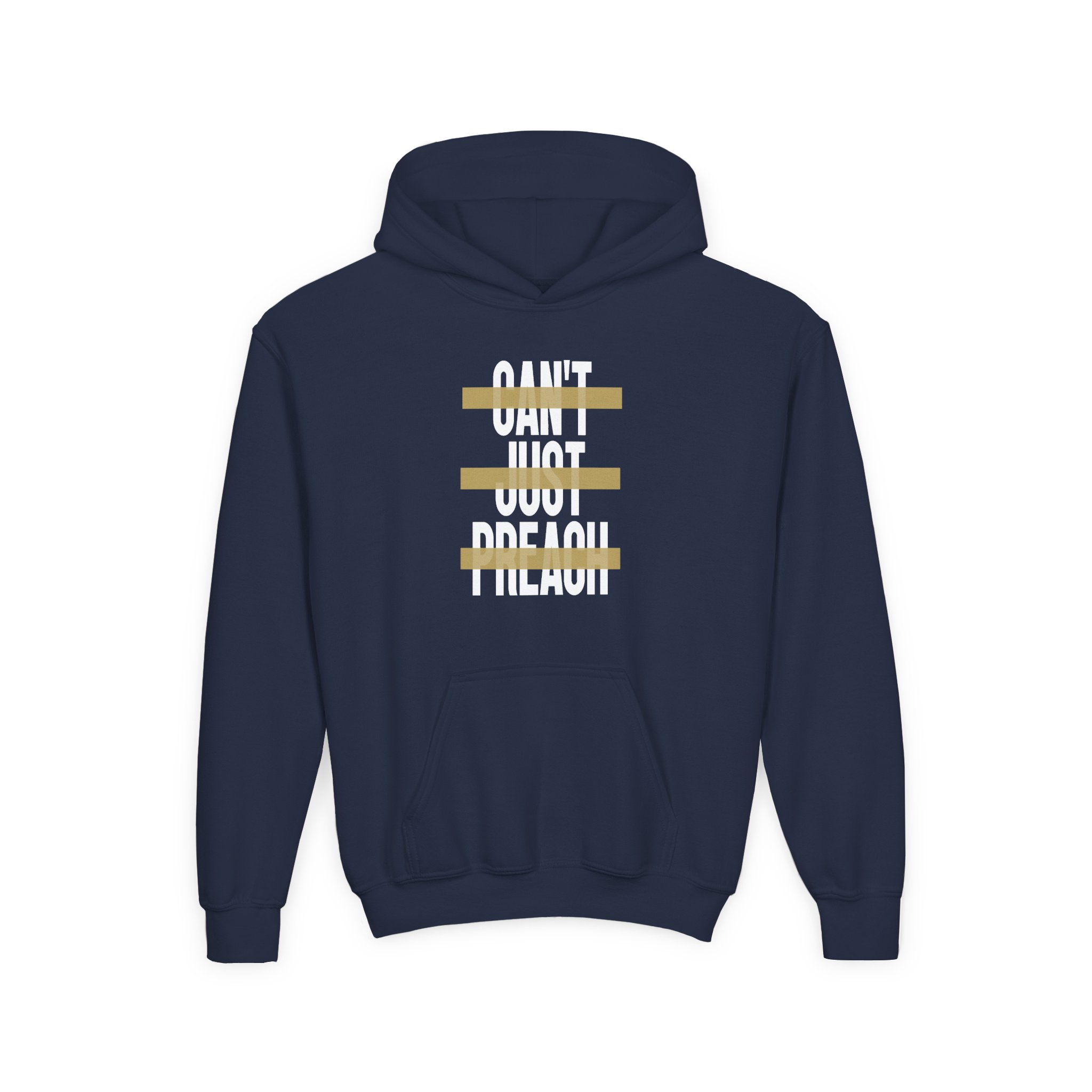 John Legend Can't Just Preach Youth Heavy Blend Hooded Sweatshirt - Image 11