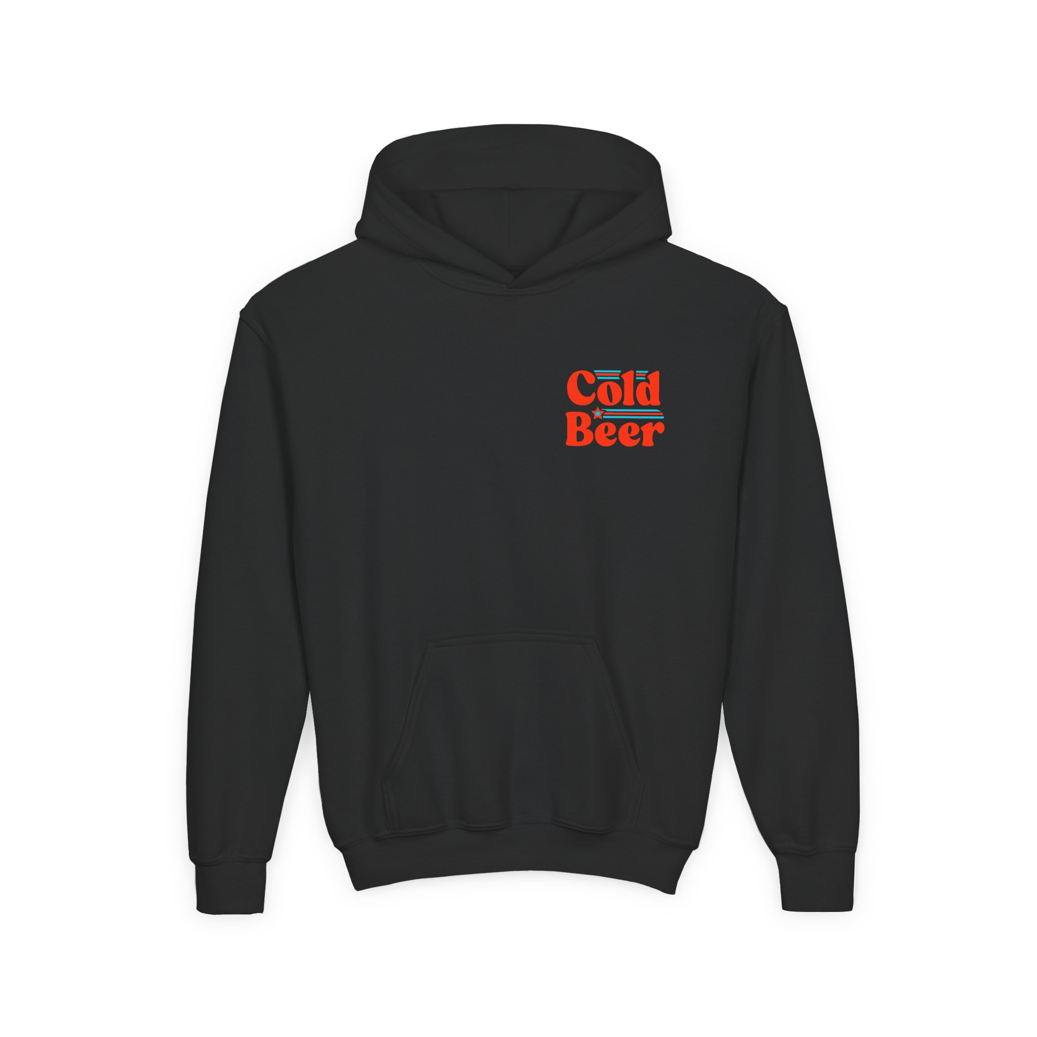 Brewdog Cold Beer Youth Heavy Blend Hooded Sweatshirt - Image 3