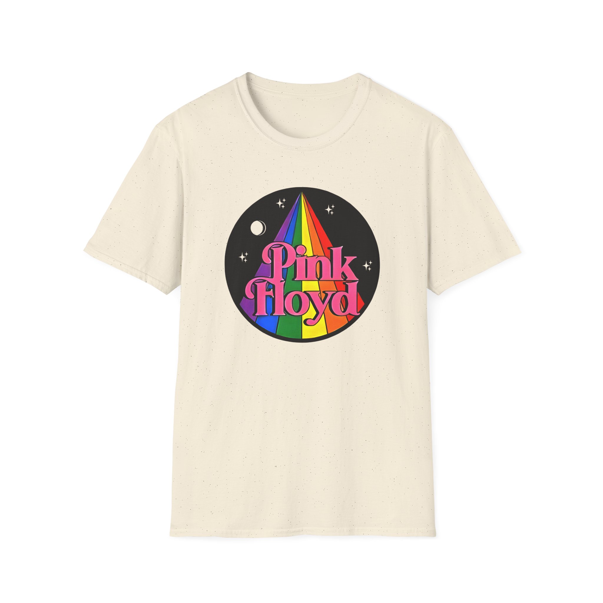 Pink Floyd Rainbow Unisex Softstyle T-shirt - Image 7