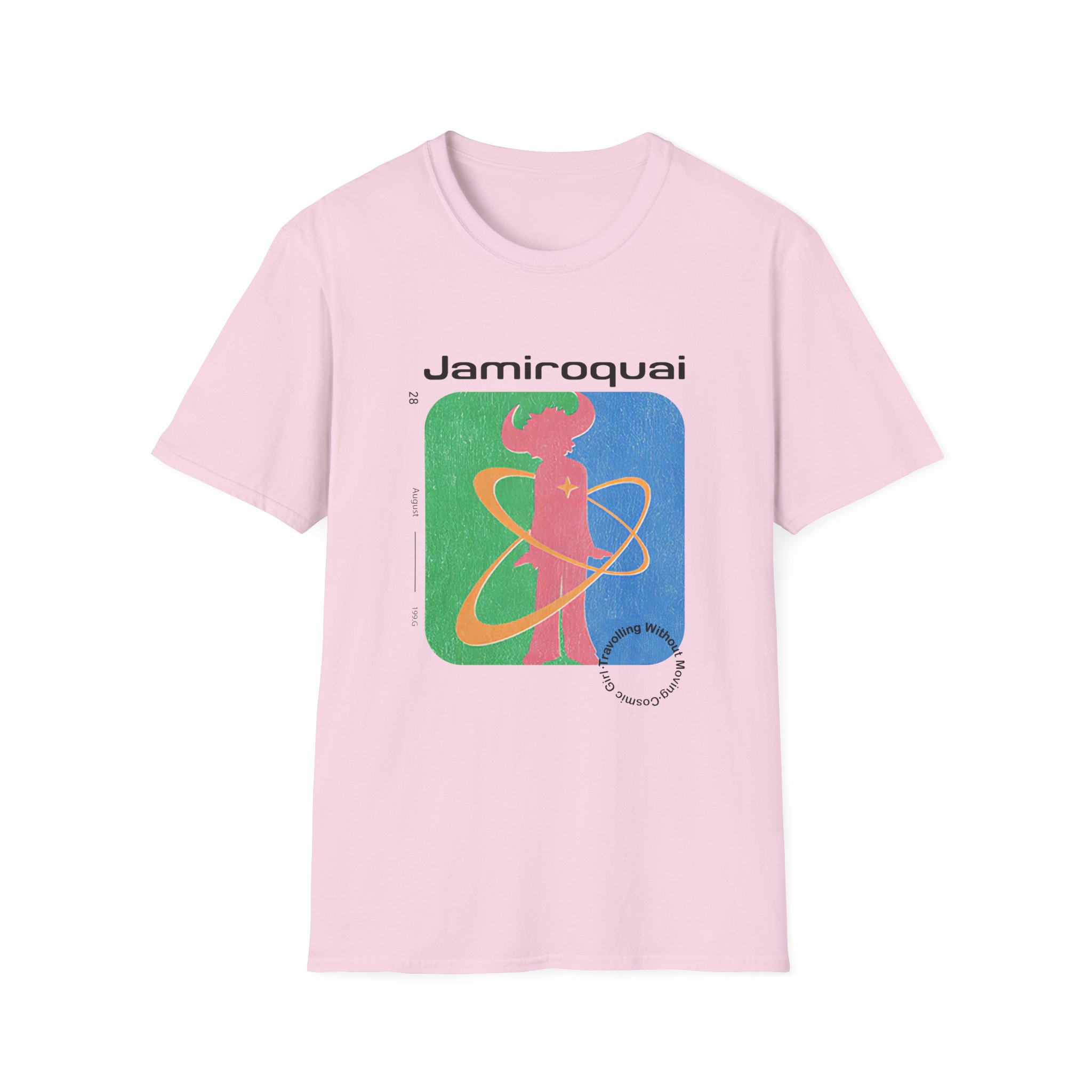 Calvin Harris Cosmic Girl Embroidered Unisex Softstyle T-Shirt - Image 27