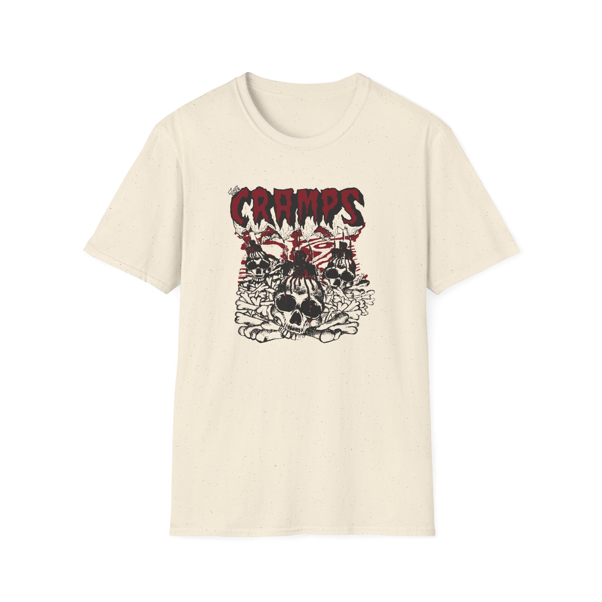 The Cramps Unisex Softstyle T-Shirt - Image 9