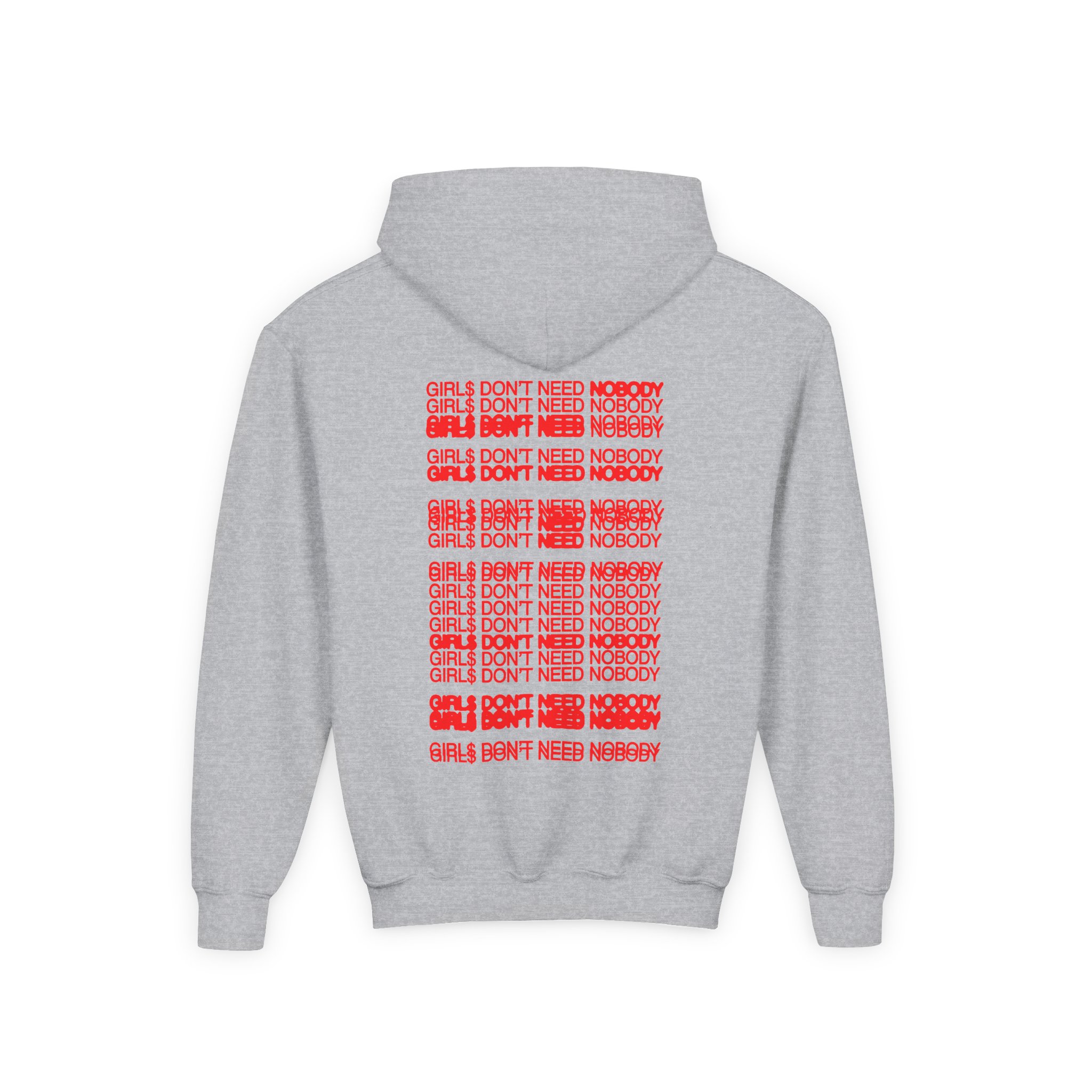 Dom Dolla Don't Need Nobody Repeat Youth Heavy Blend Hooded Sweatshirt - Image 6