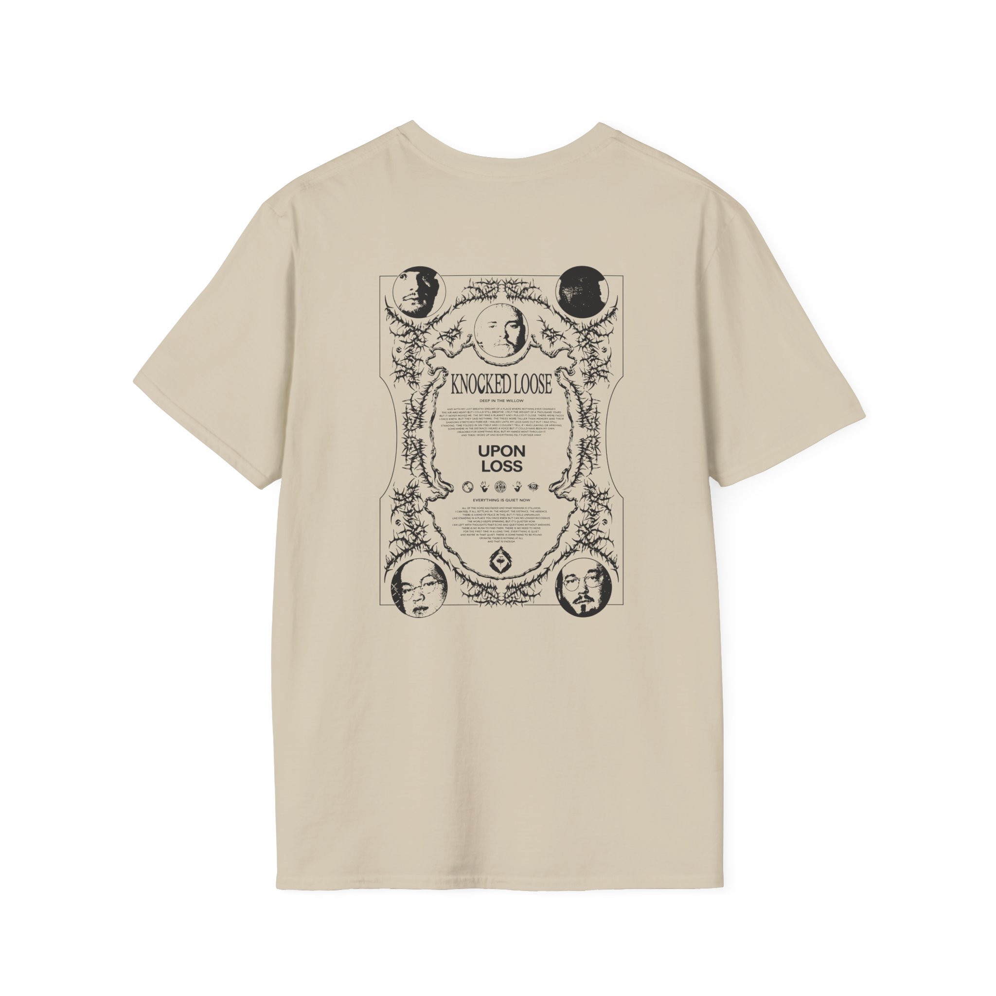 Knocked Loose Upon Loss Wolves Unisex Softstyle T-shirt - Image 6