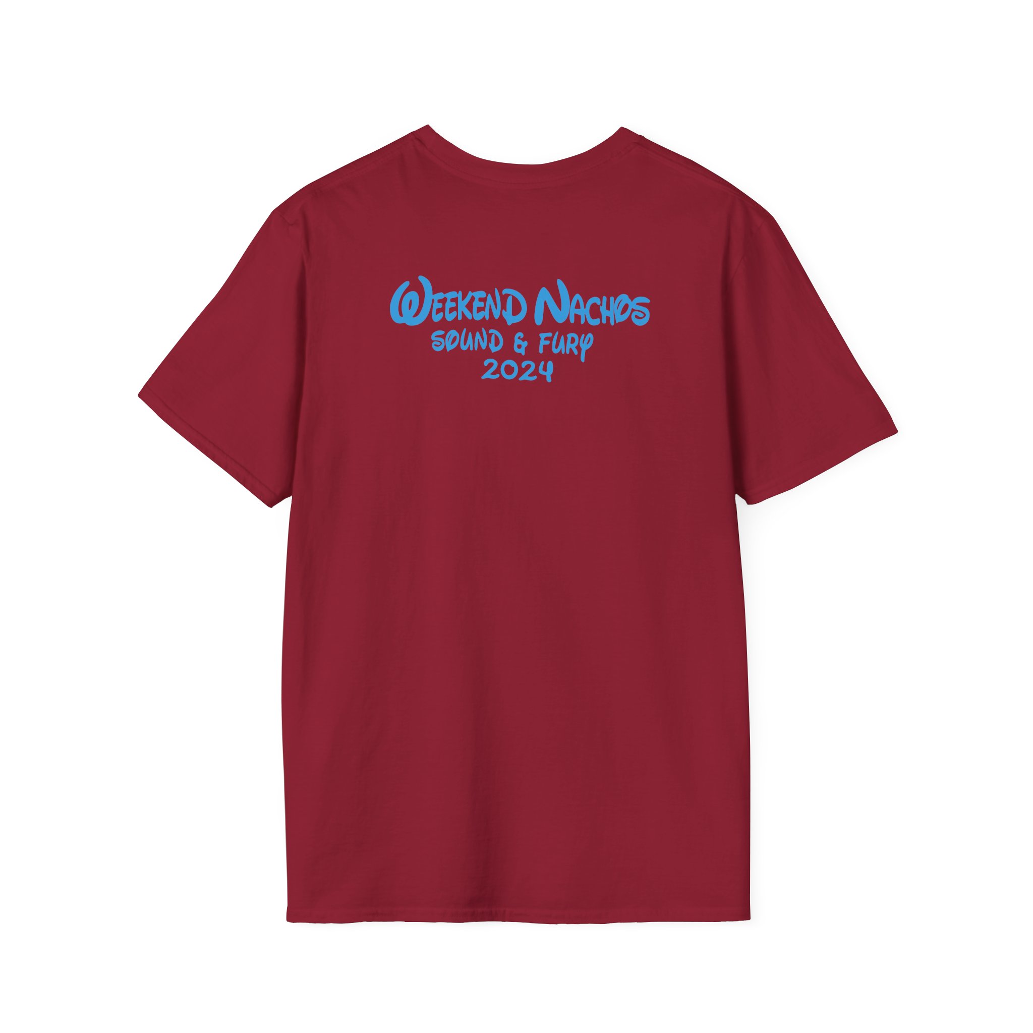 Weekend Nachos Sound and Fury Unisex Softstyle T-Shirt - Image 18