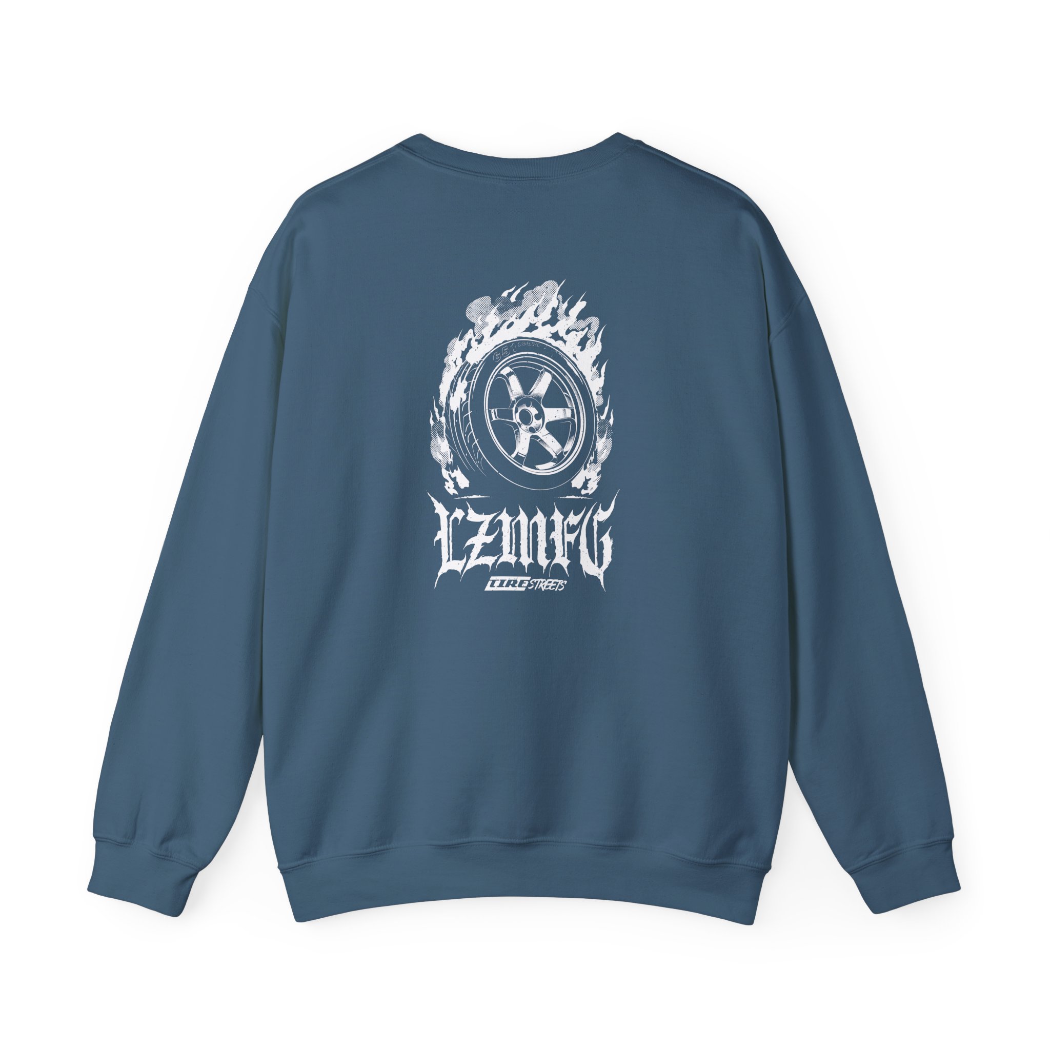 Adam LZ Tire Fire Unisex Heavy Blend™ Crewneck Sweatshirt - Image 12