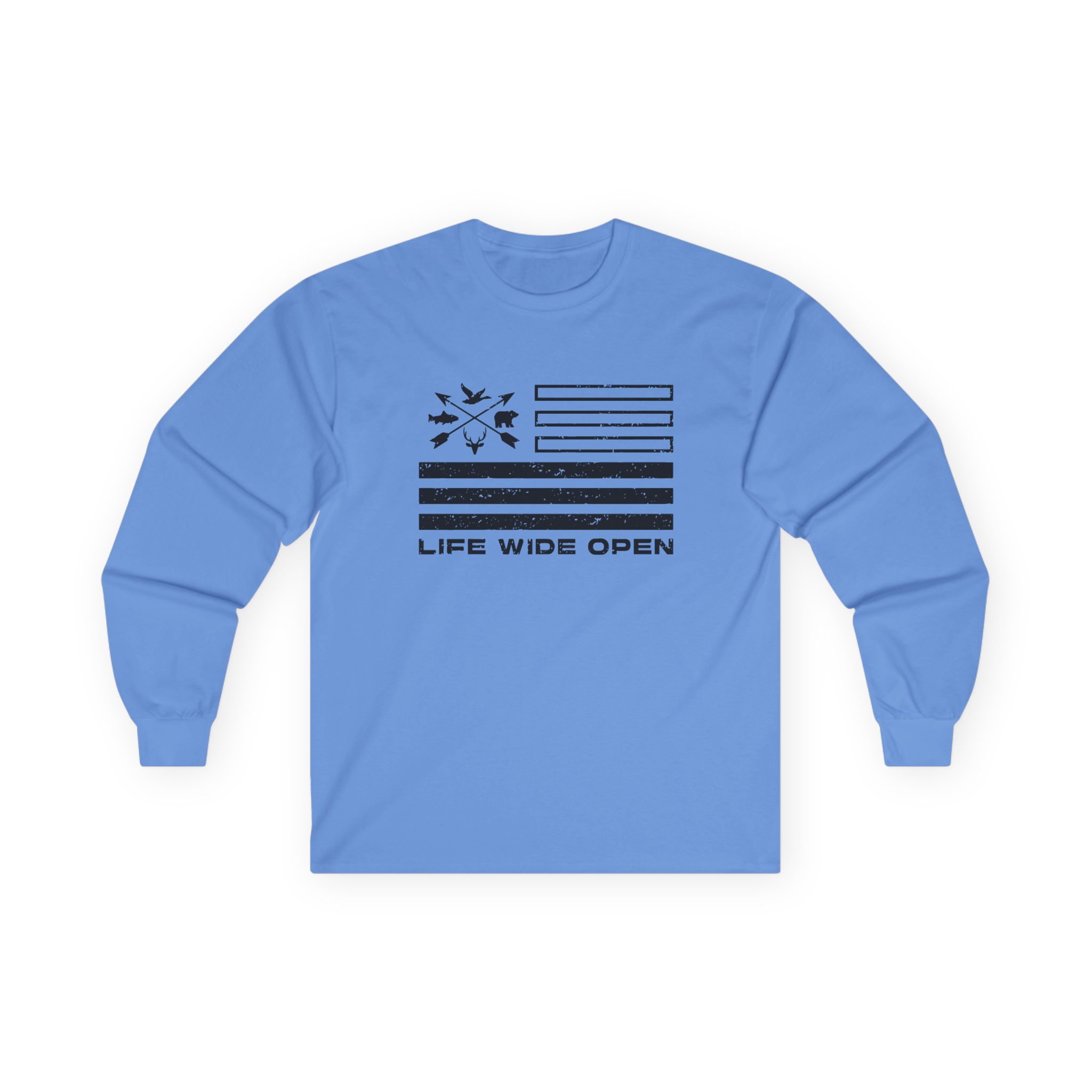 Cboystv Freedom Outdoors Unisex Ultra Cotton Long Sleeve Tee - Image 9