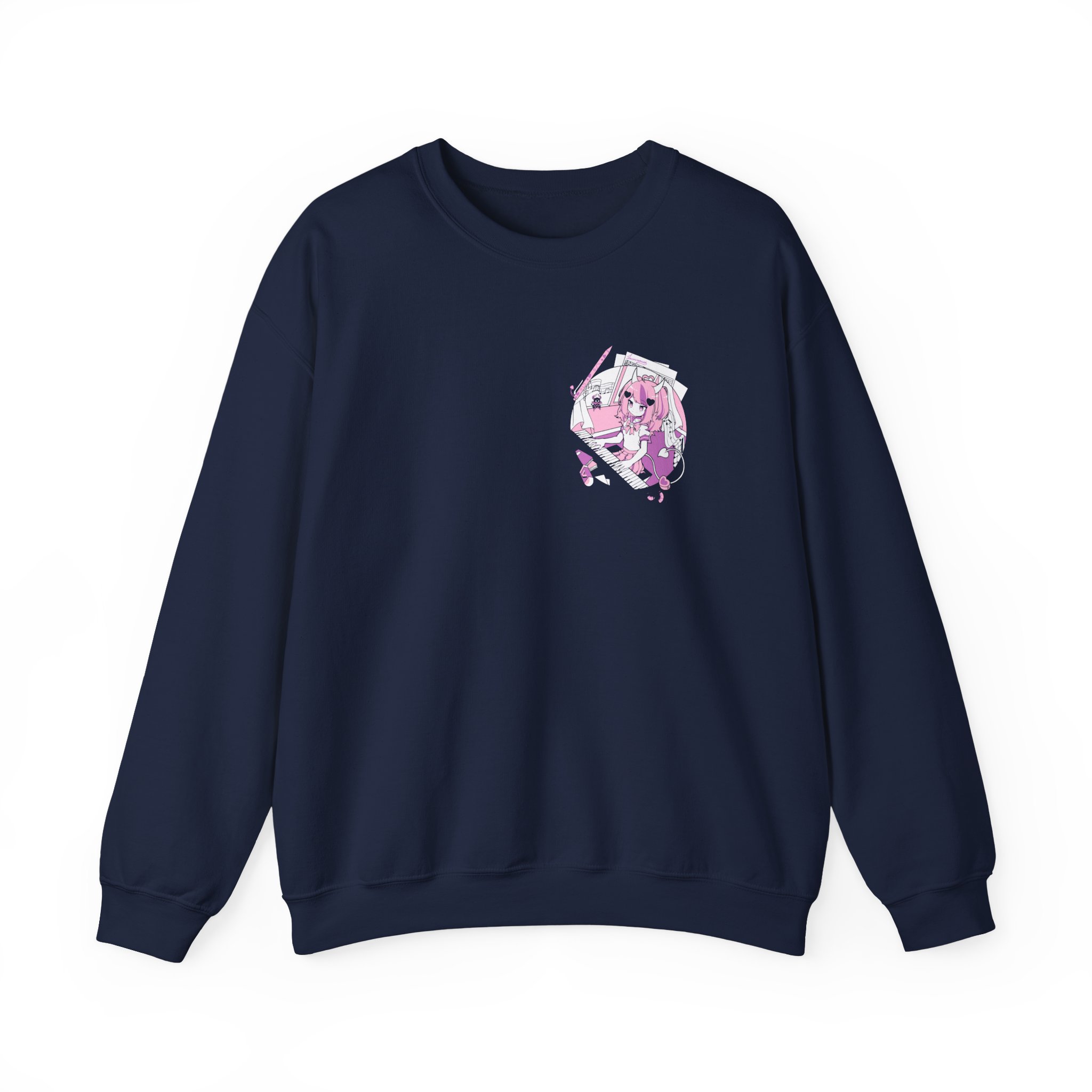 Ironmouse Anime Unisex Heavy Blend™ Crewneck Sweatshirt - Image 7