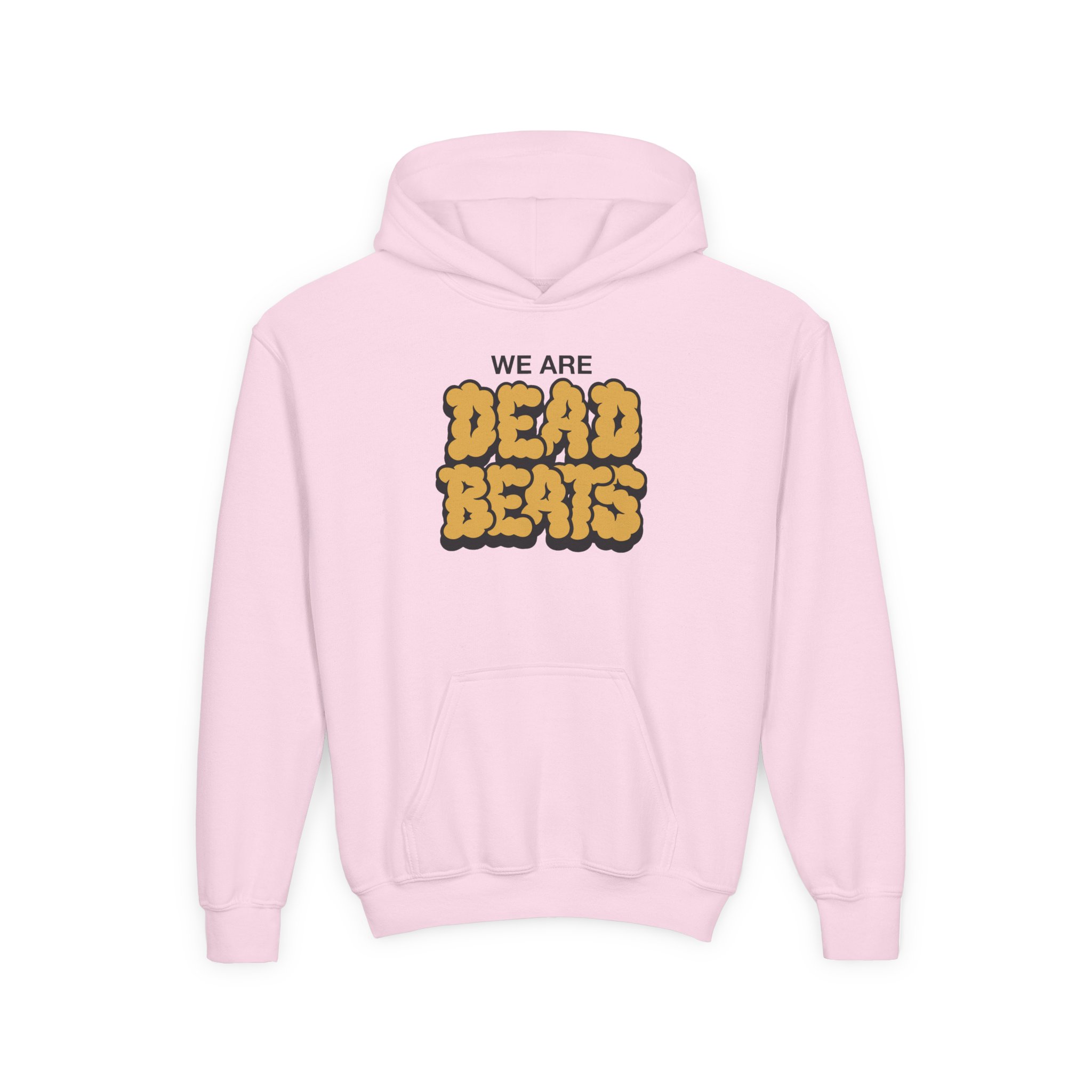 Deadbeats We Are Deadbeats Puff Youth Heavy Blend Hooded Sweatshirt - Image 7