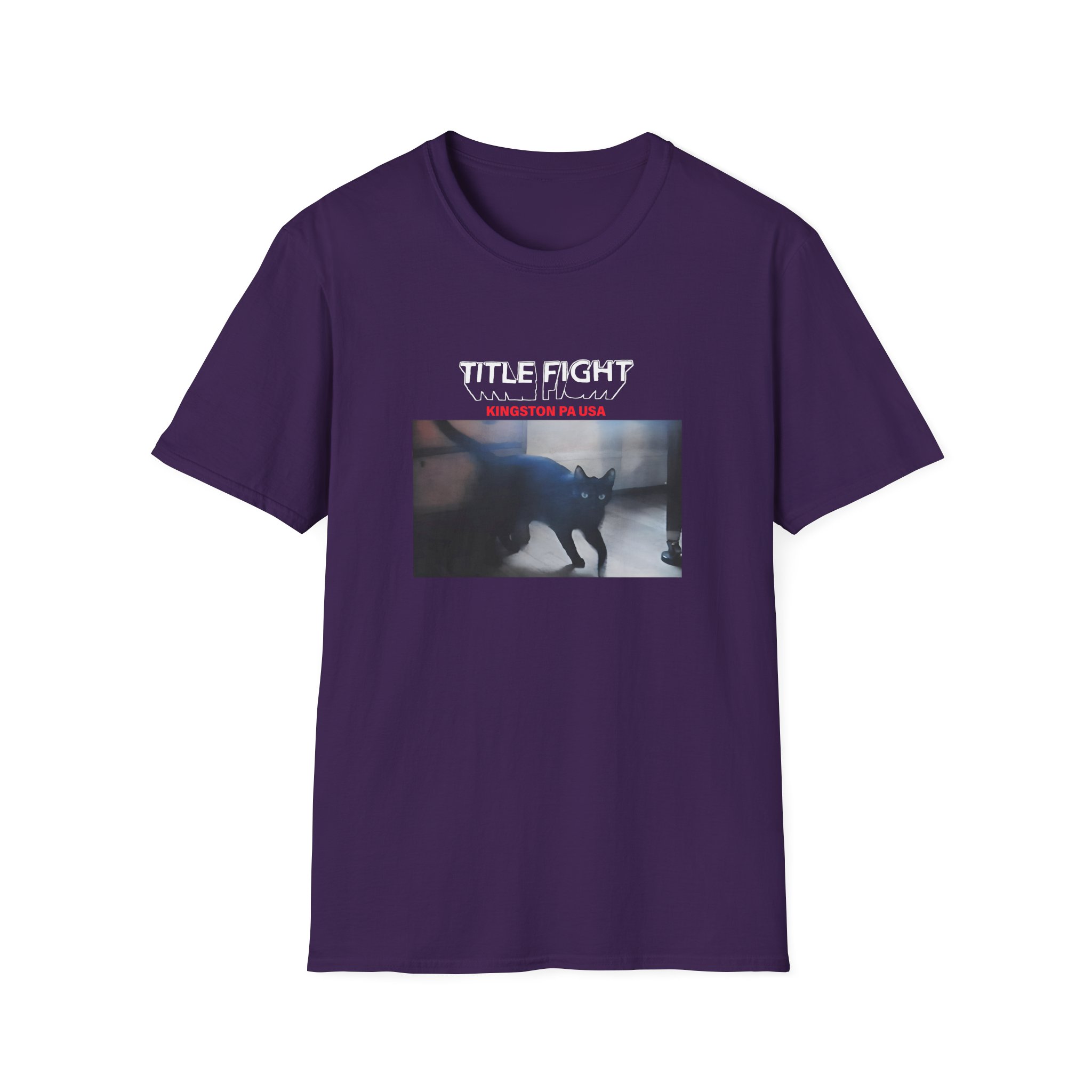 Cold Cuts Title Fight Kingston Cat Unisex Softstyle T-Shirt - Image 21