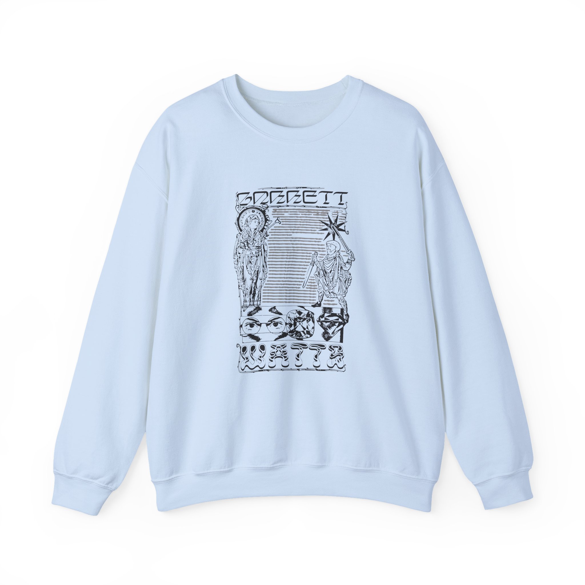Garrett Watts the Secret Unisex Heavy Blend™ Crewneck Sweatshirt - Image 11