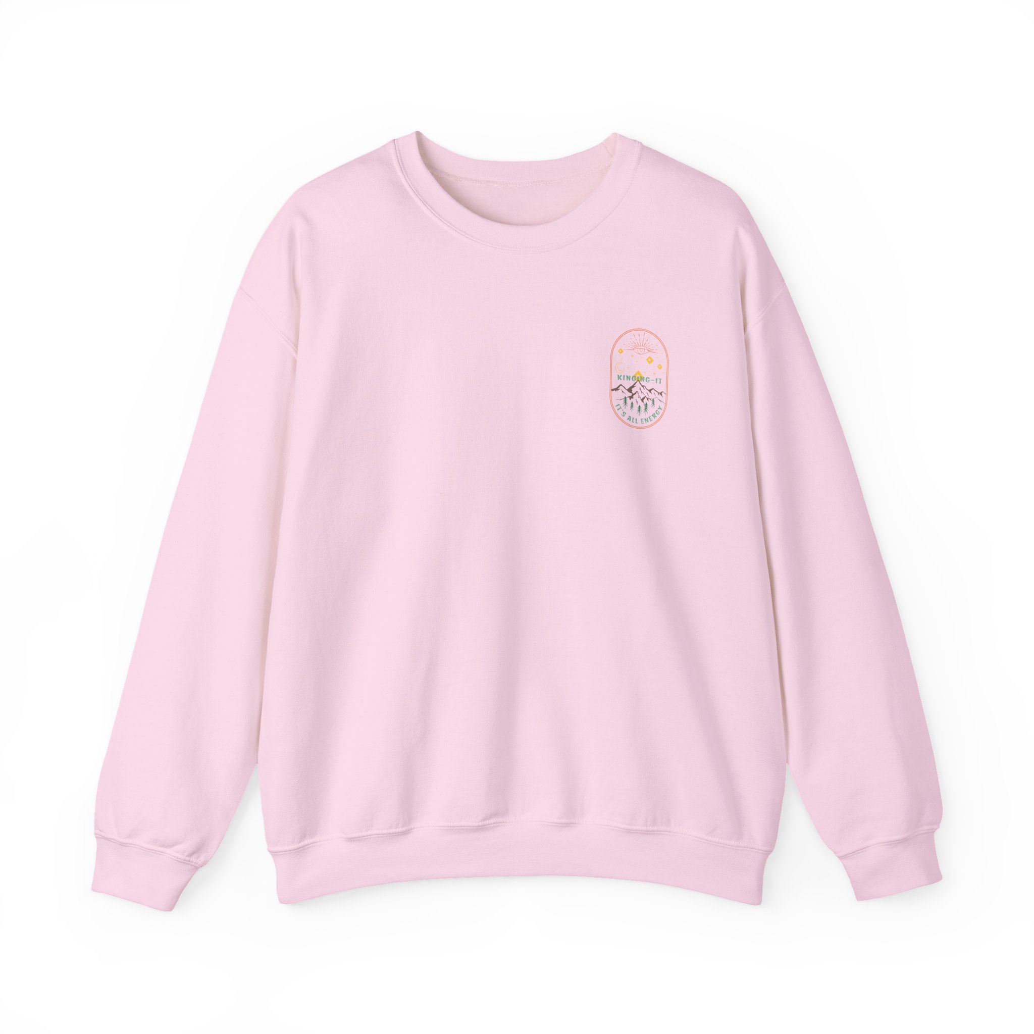 Kinging It It's All Energy Unisex Heavy Blend™ Crewneck Sweatshirt - Image 5