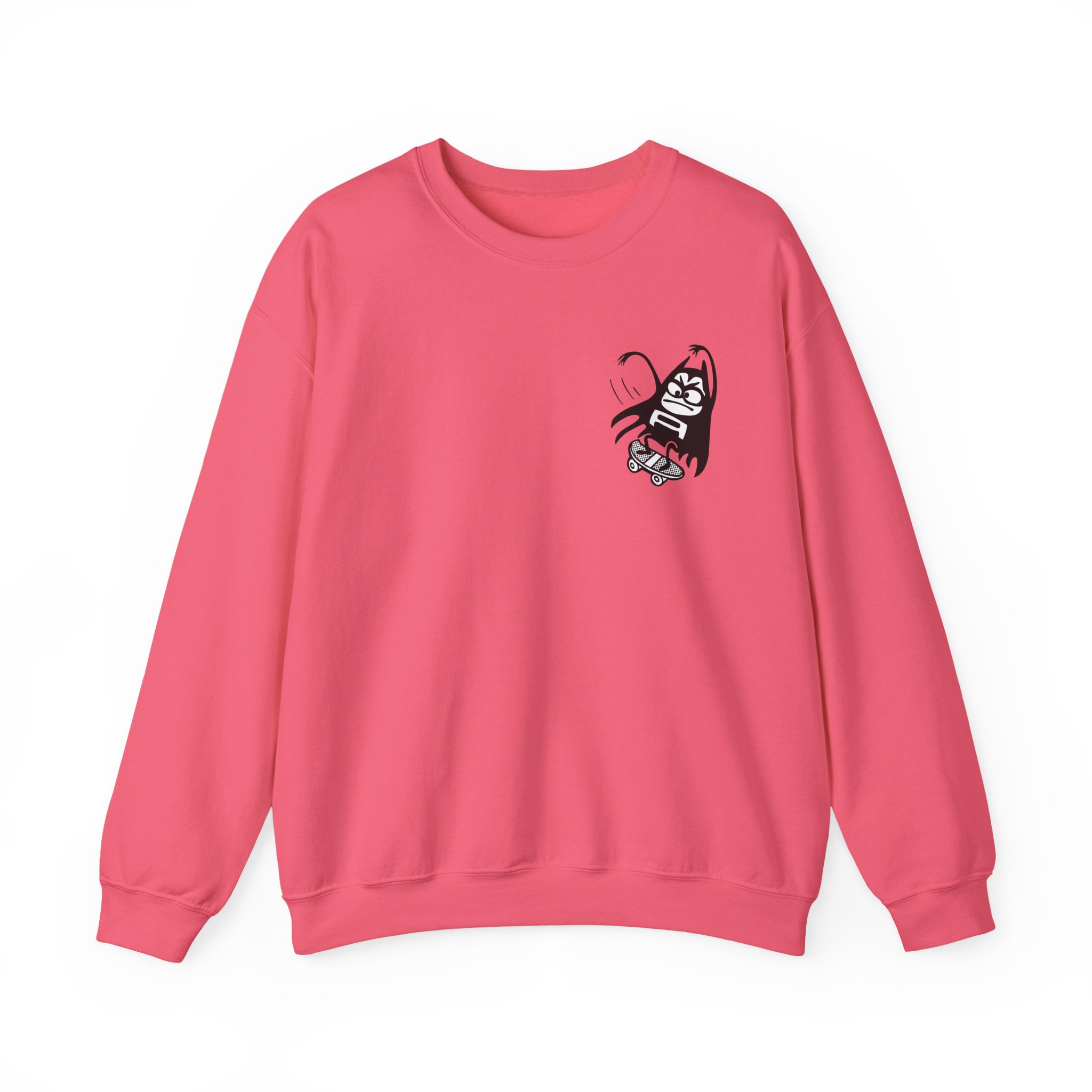 The Aquabats Lil Bat Skateboard Unisex Heavy Blend™ Crewneck Sweatshirt - Image 15