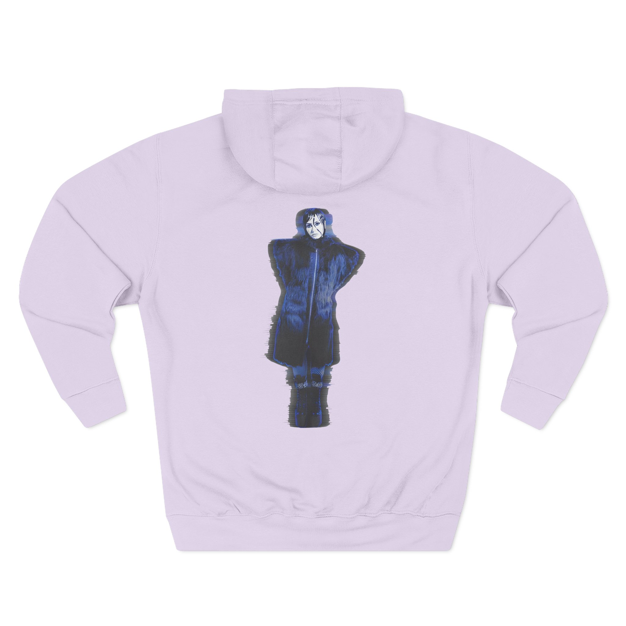 D L Revamped Three-Panel Fleece Hoodie - Image 12
