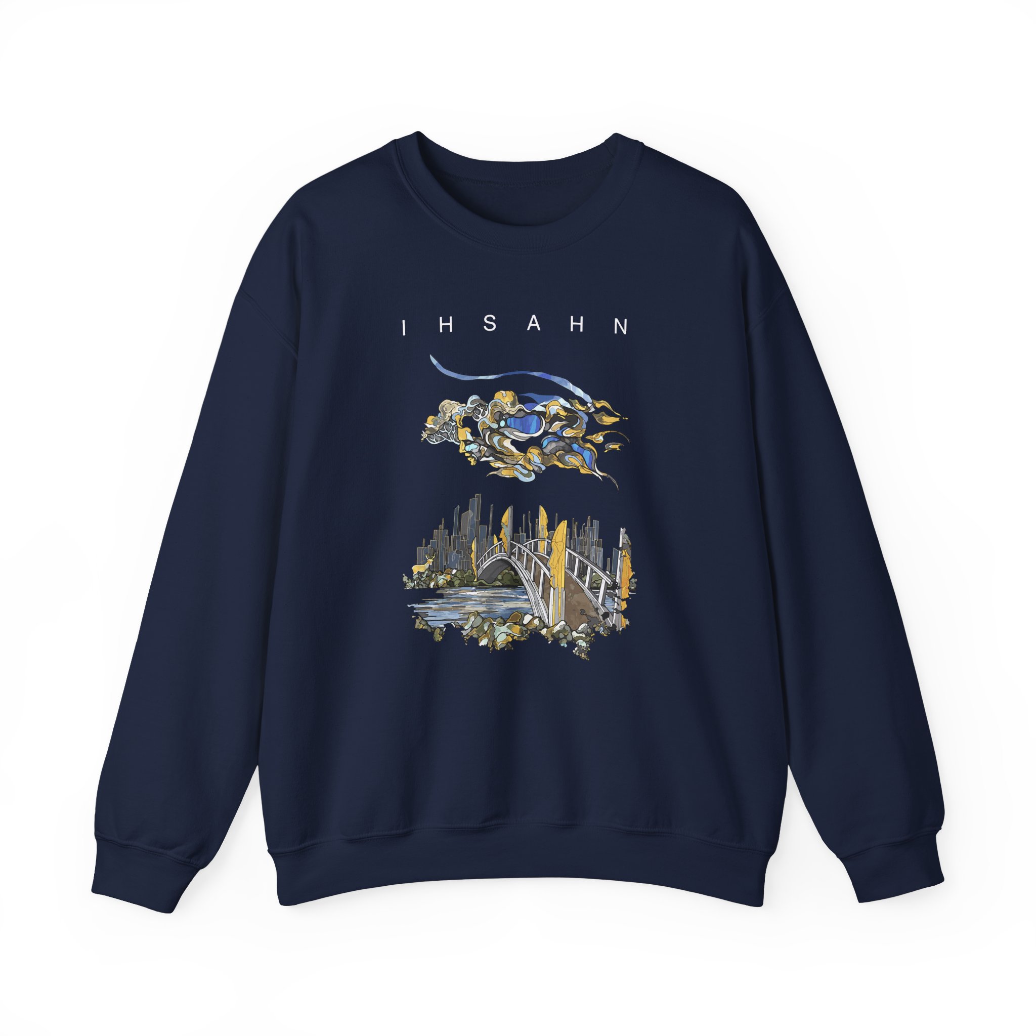Ihsahn The Distance Between Us Unisex Heavy Blend™ Crewneck Sweatshirt - Image 7