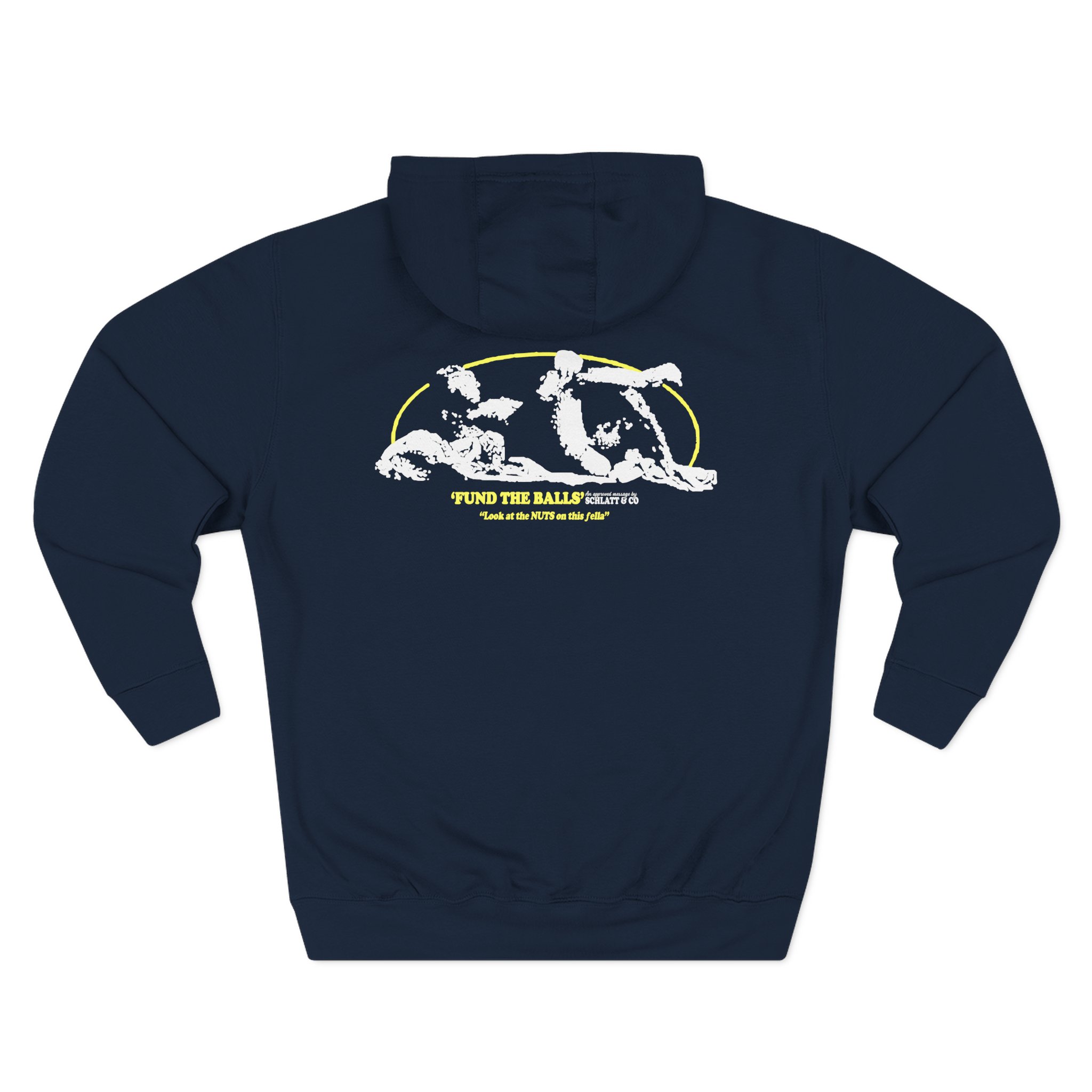 Jschlatt Thunder Balls Fun The Balls Three-Panel Fleece Hoodie - Image 10