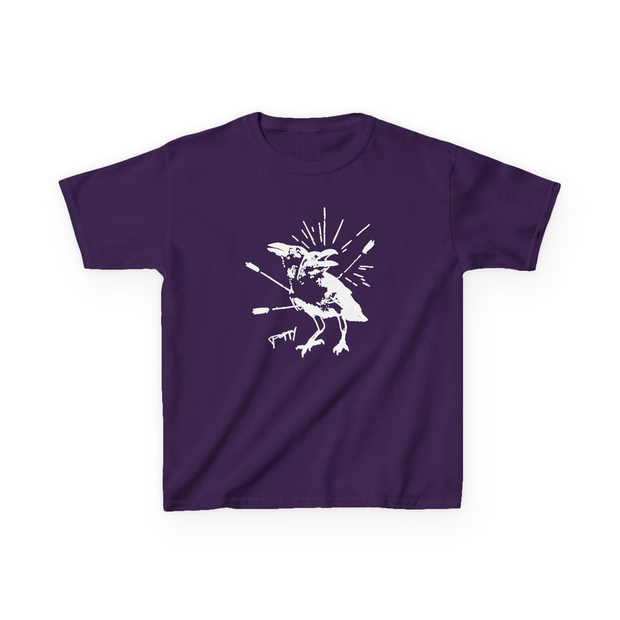 Kids Poppy Coward Birds Heavy Cotton™ Tee - Image 9