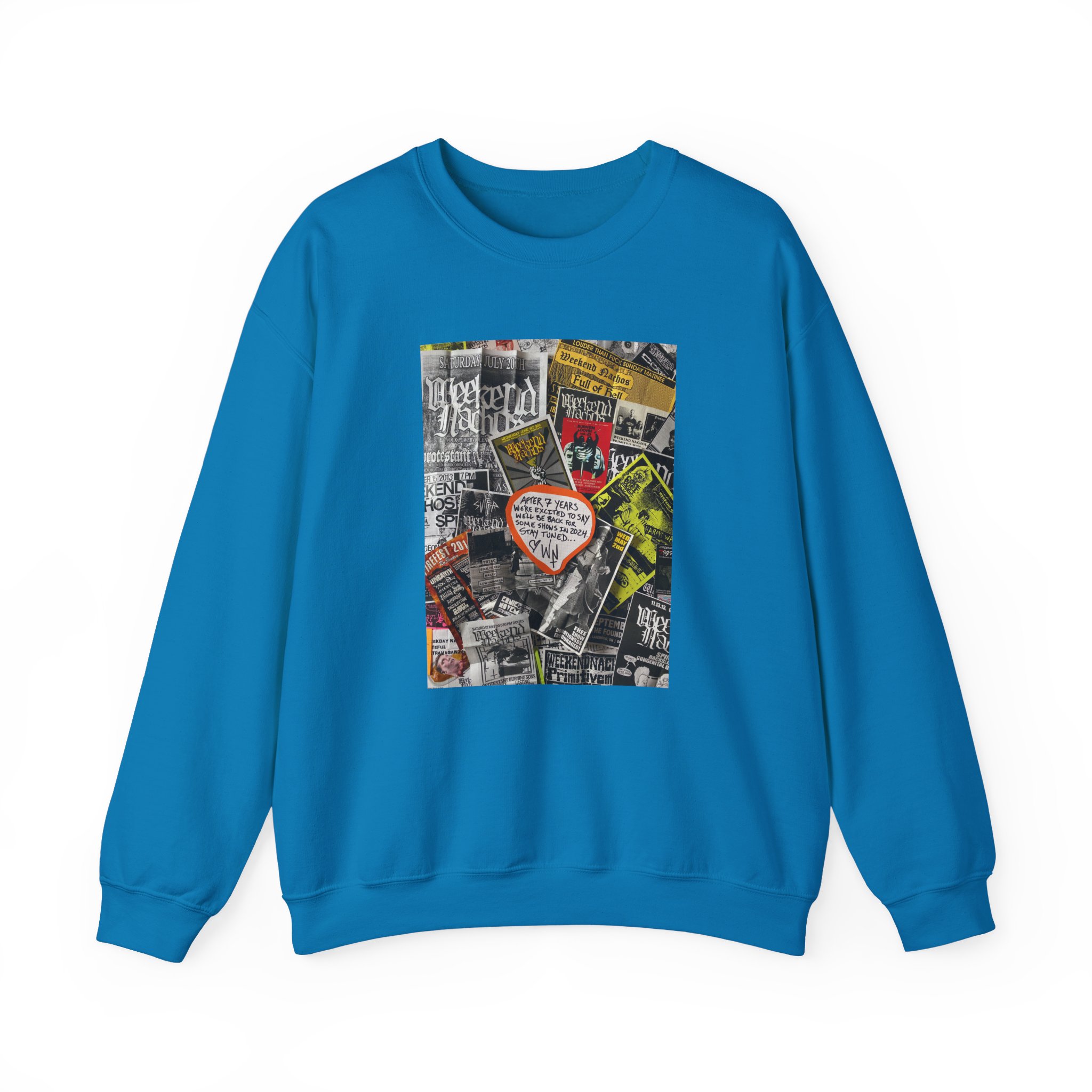 Weekend Nachos Unisex Heavy Blend™ Crewneck Sweatshirt - Image 15