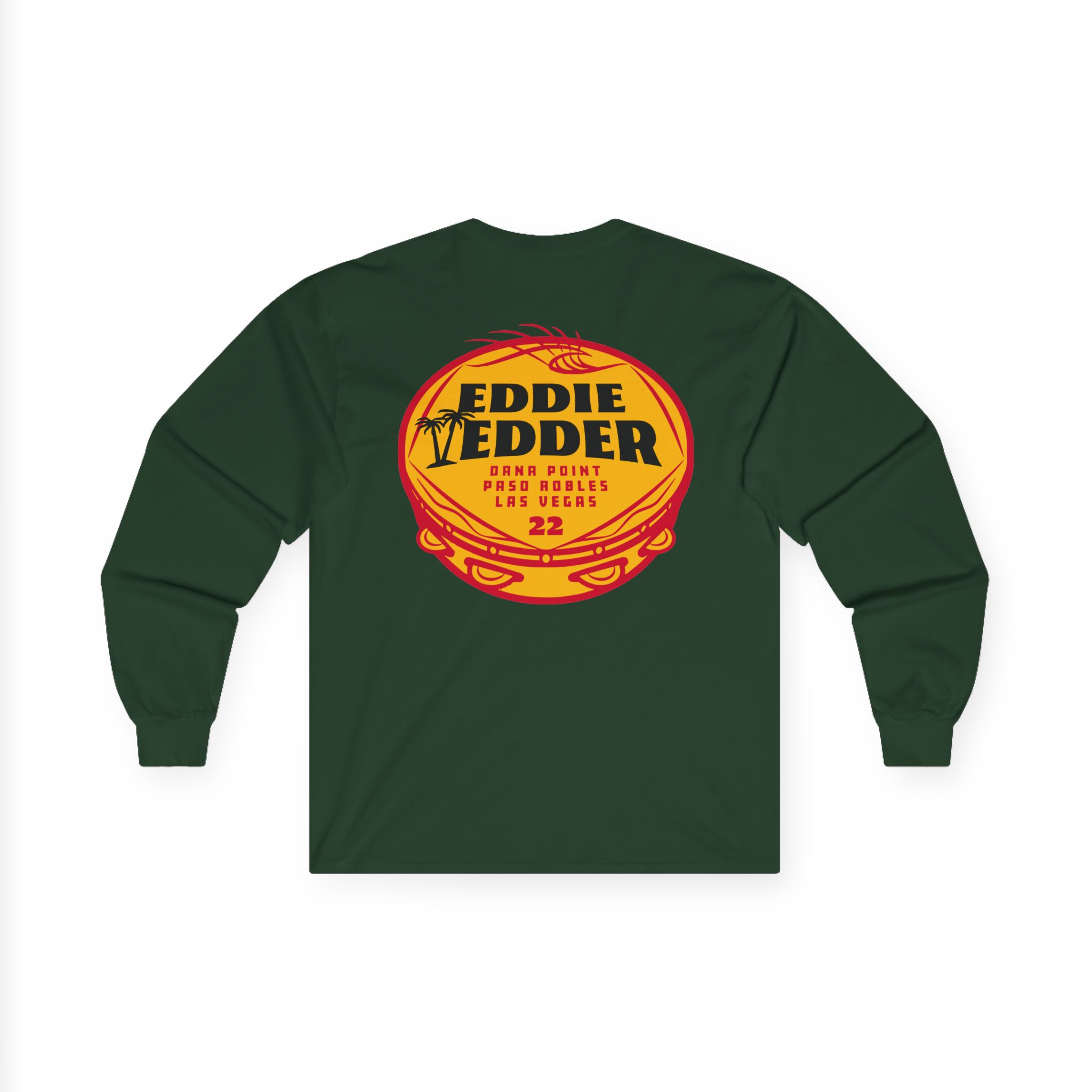Eddie Vedder Tambourine Unisex Ultra Cotton Long Sleeve Tee - Image 6