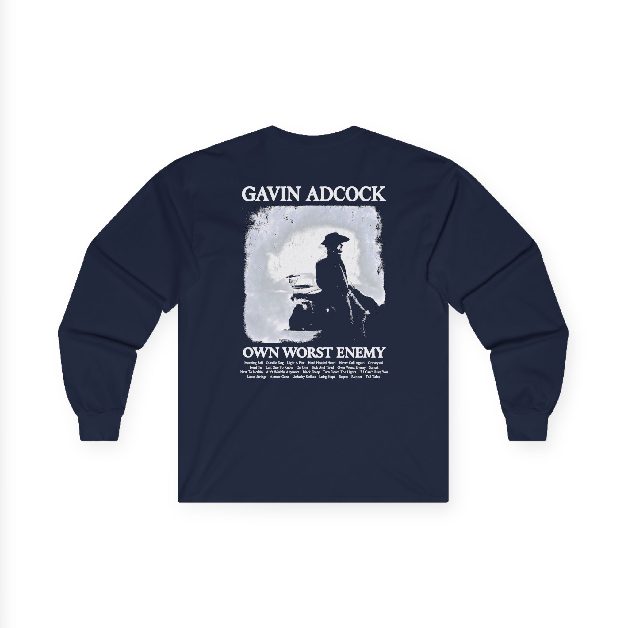 Gavin Adcock My Own Worst Enemy Unisex Ultra Cotton Long Sleeve Tee - Image 12